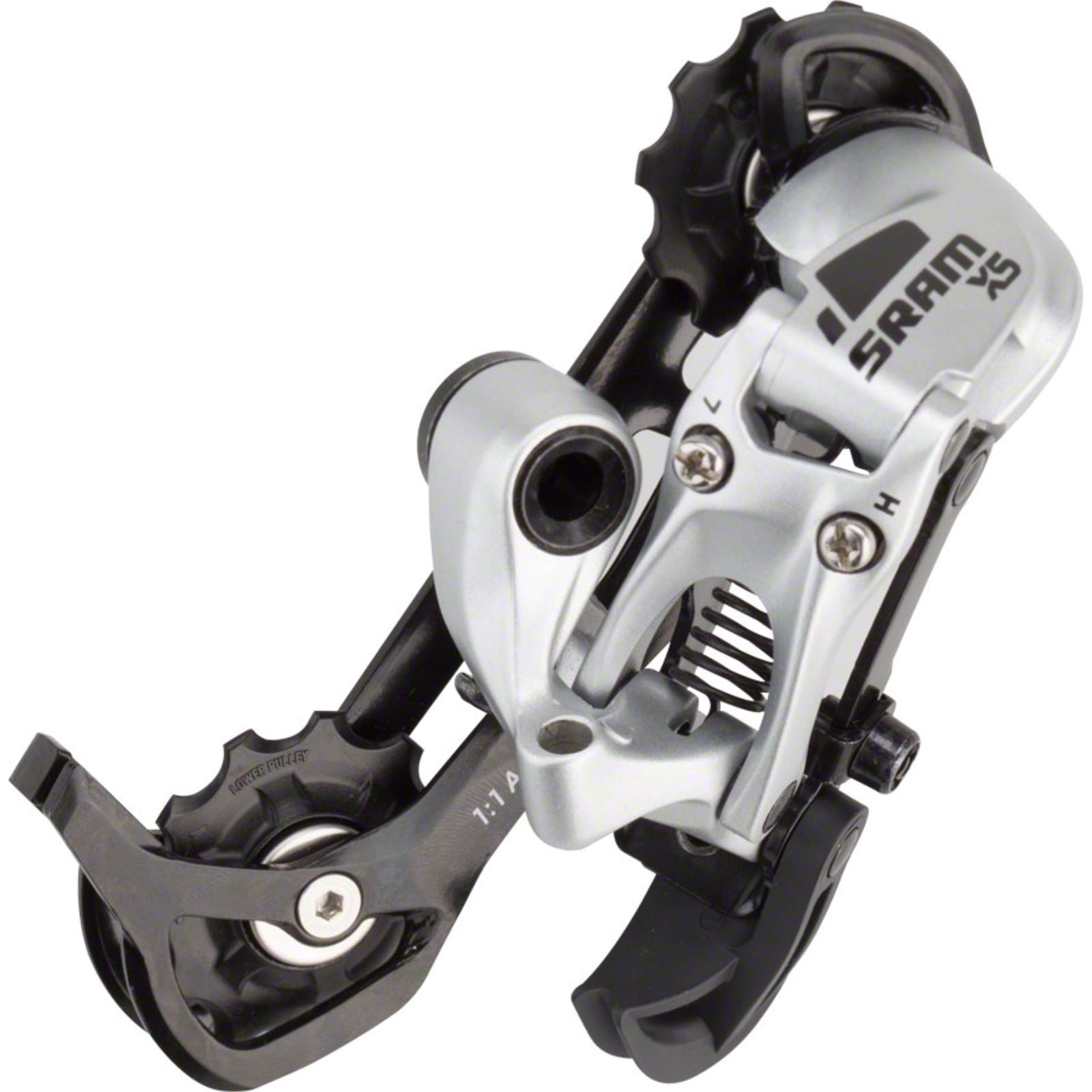 SRAM X5 Rear Derailleur 9sp - Long Cage - Silver [MPN: 00.7515.082.020]_1213295
