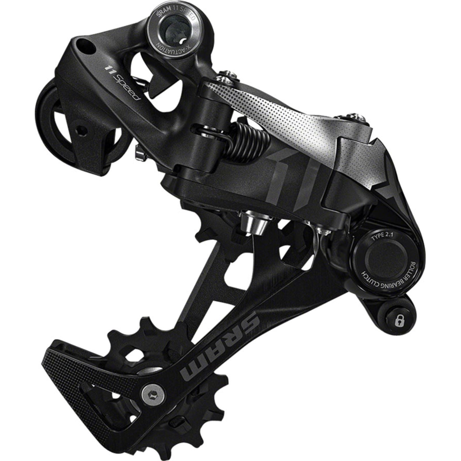 SRAM X01 Rear Derailleur 11sp - Medium Cage - Black [MPN: 00.7518.064.000]_1199371