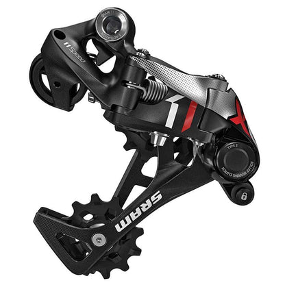 SRAM X01 Rear Derailleur 11sp - Medium Cage - Red [MPN: 00.7518.064.001]_1106719
