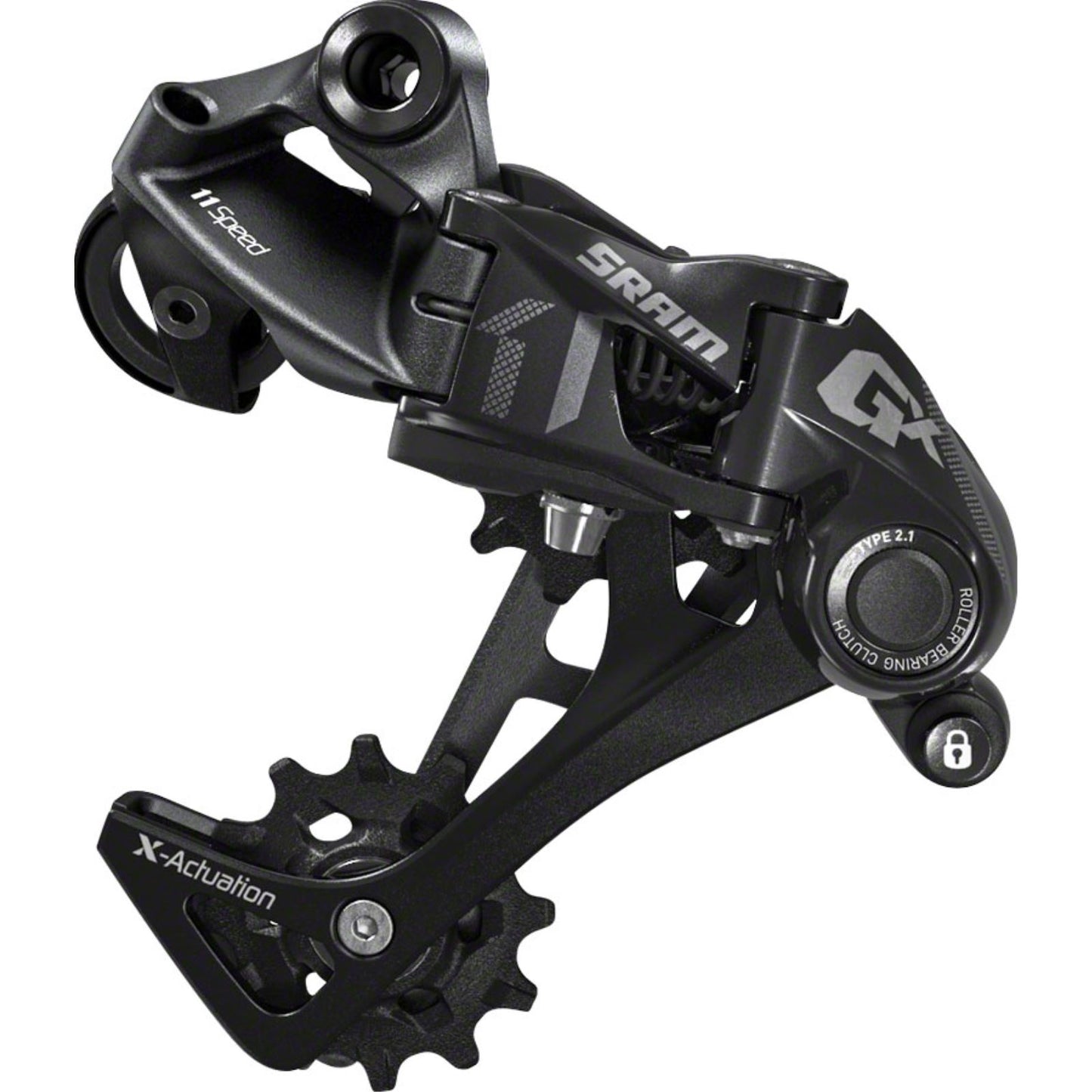 SRAM GX 1X11 Rear Derailleur 1X11sp - Long Cage - Black [MPN: 00.7518.081.000]_1199510