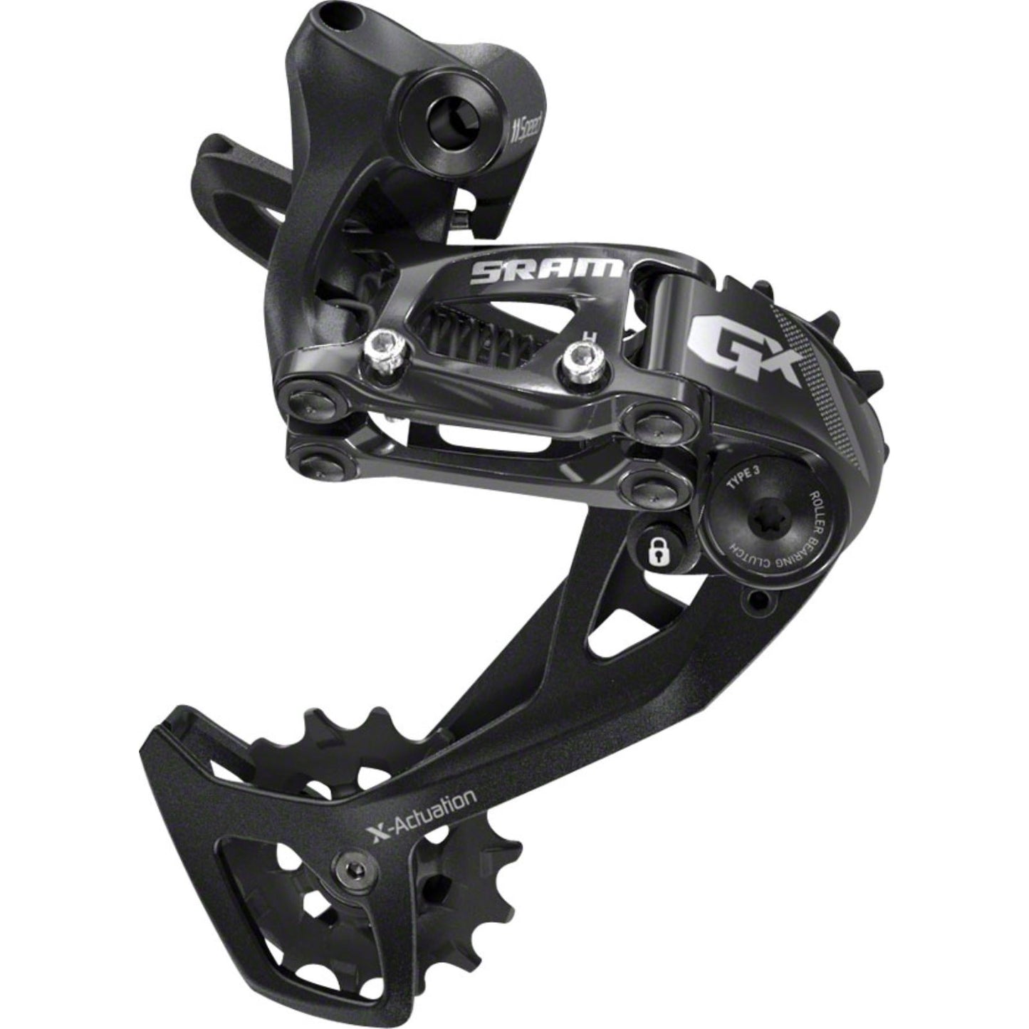 SRAM GX 2X11 Rear Derailleur 2X11sp - Long Cage - Black [MPN: 00.7518.082.000]_1199512