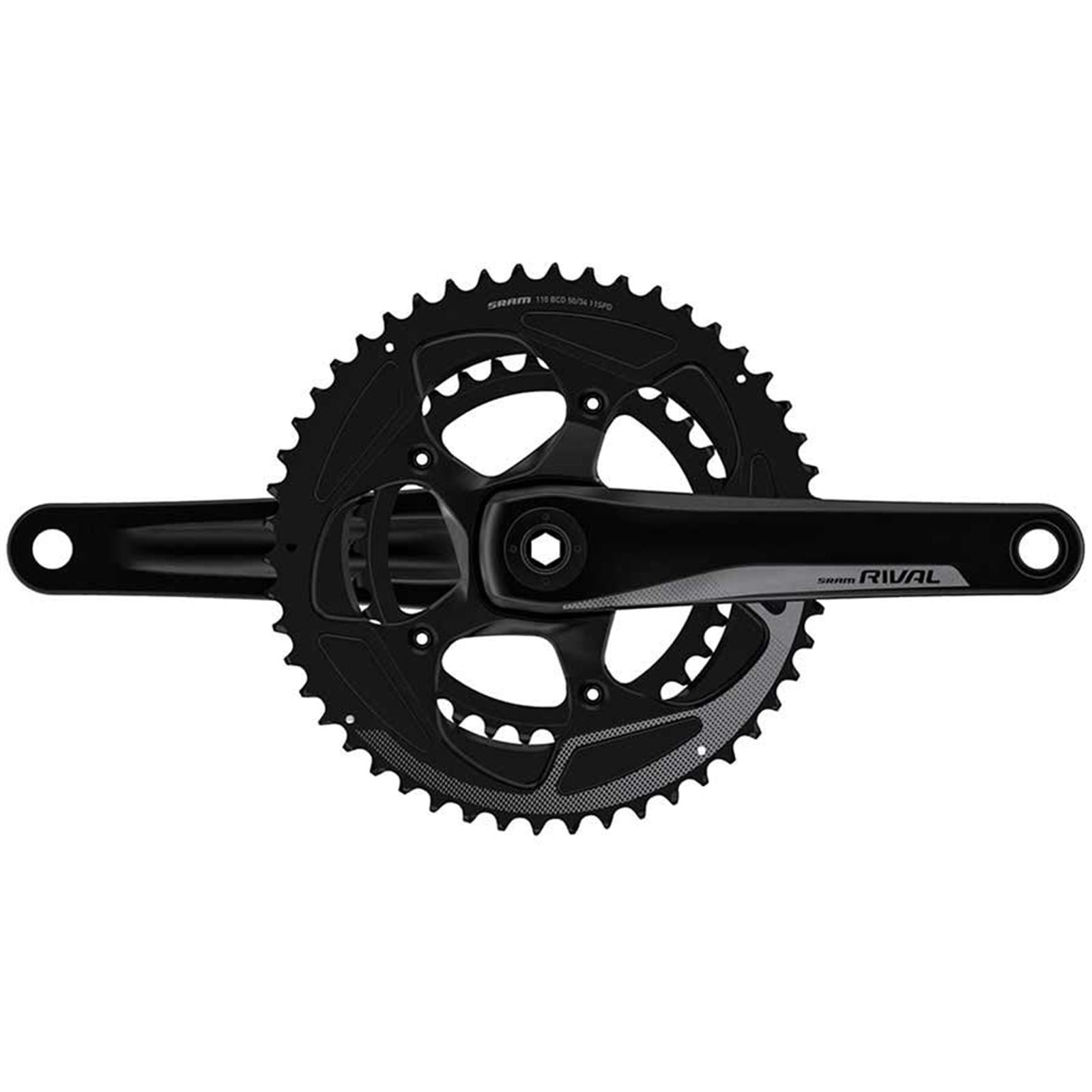 SRAM Rival22 Crankset 172.5mm - Black [MPN: 00.6118.249.004]_1106957
