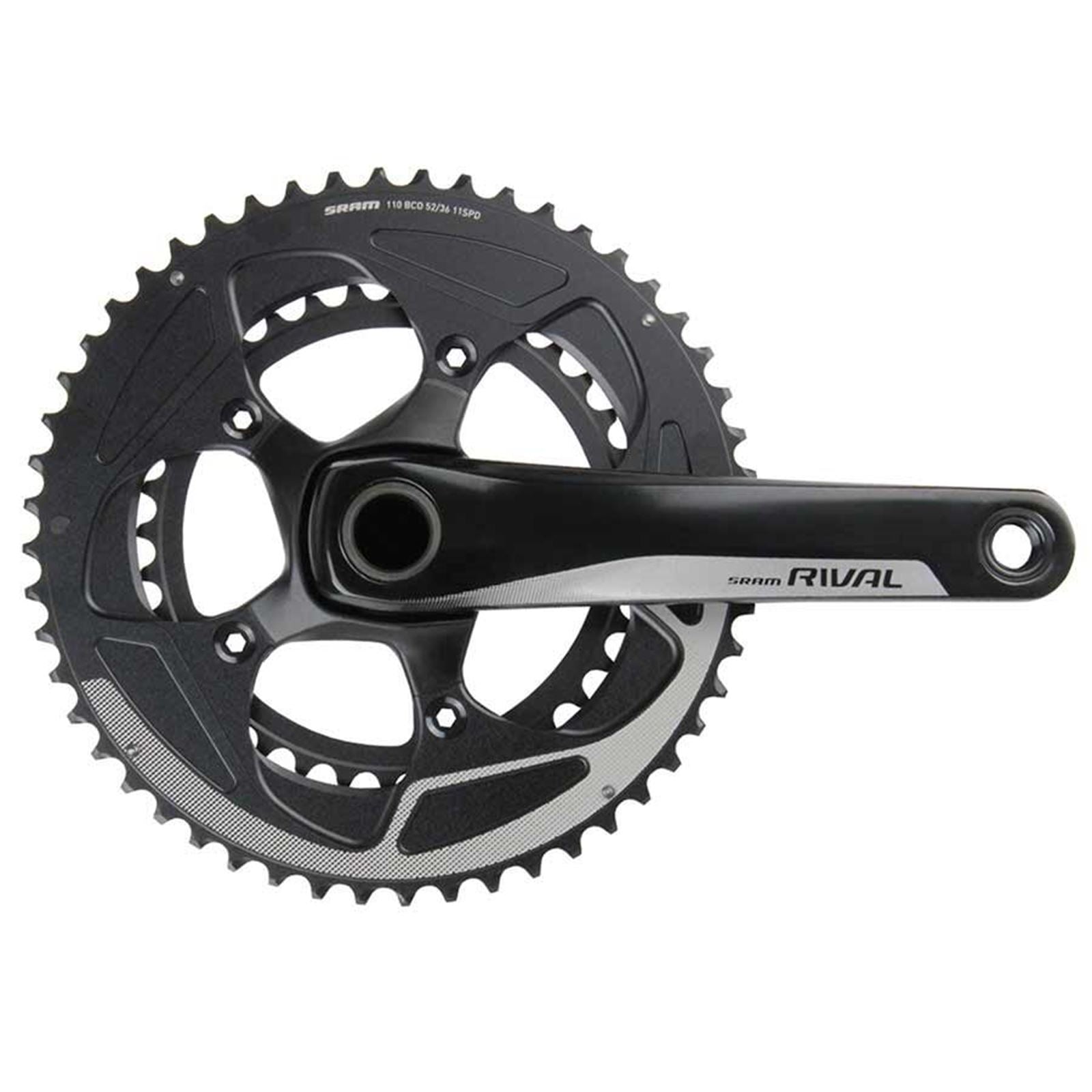 SRAM Rival22 Crankset - 11sp. - 172.5mm - Black [MPN: 00.6118.249.007]_1106960