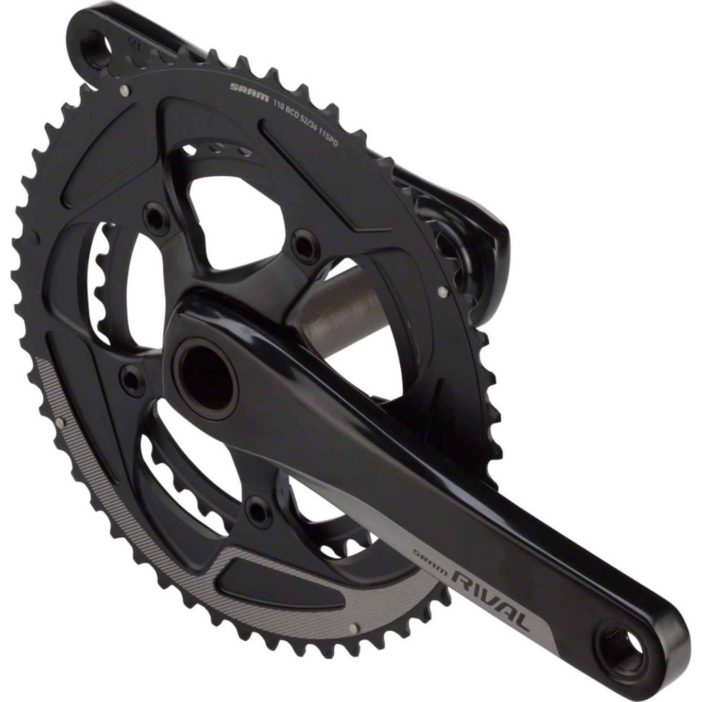 SRAM Rival22 Crankset 175mm - Black [MPN: 00.6118.249.008]_1183942