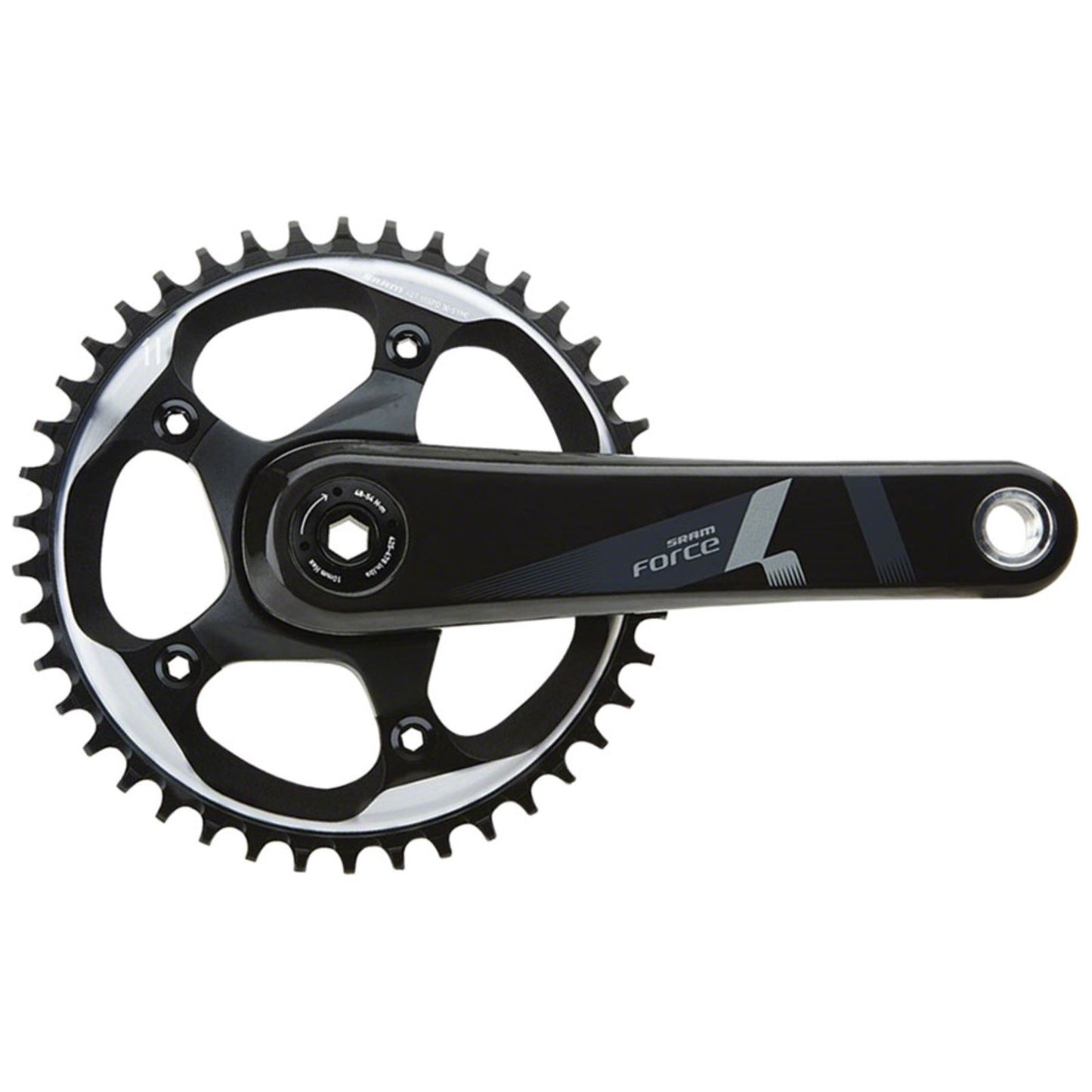 SRAM Force1 Crankset 170mm - Black [MPN: 00.6118.354.000]_1184224