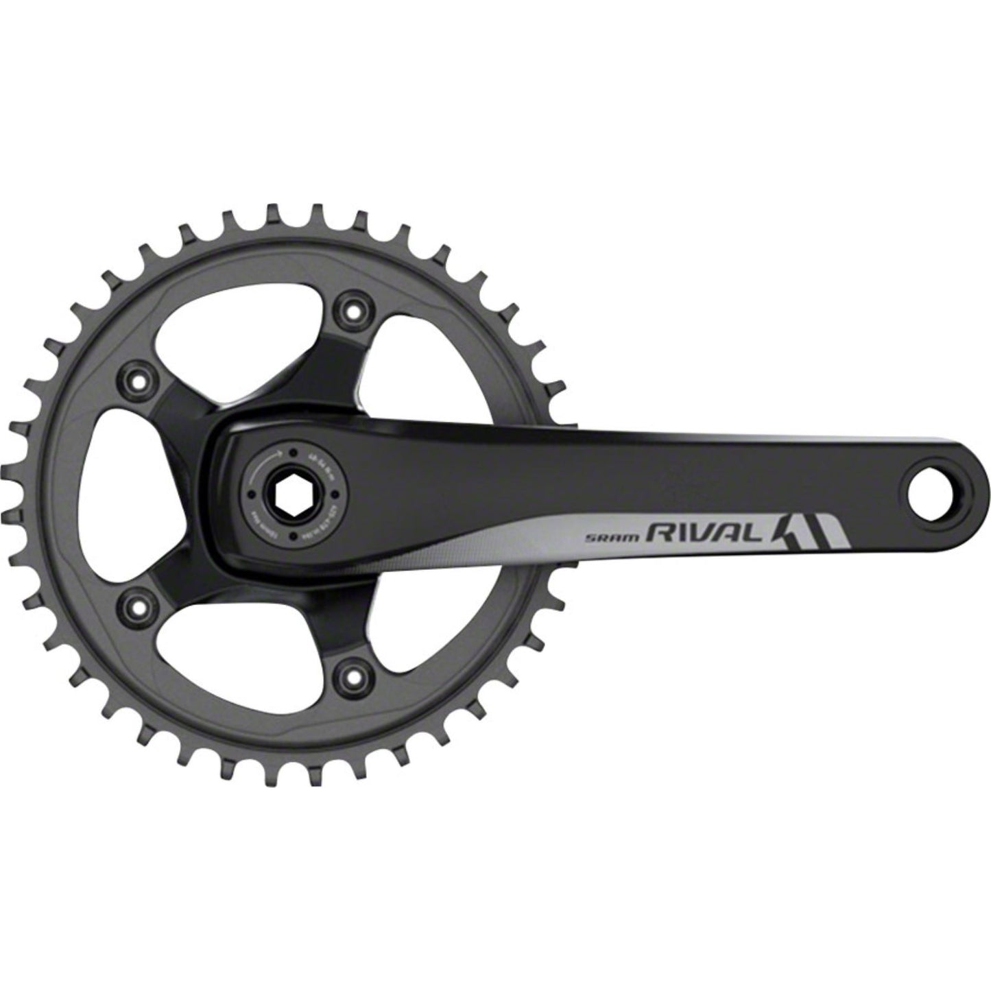 SRAM Rival1 Crankset 170mm - Black [MPN: 00.6118.368.000]_1184240