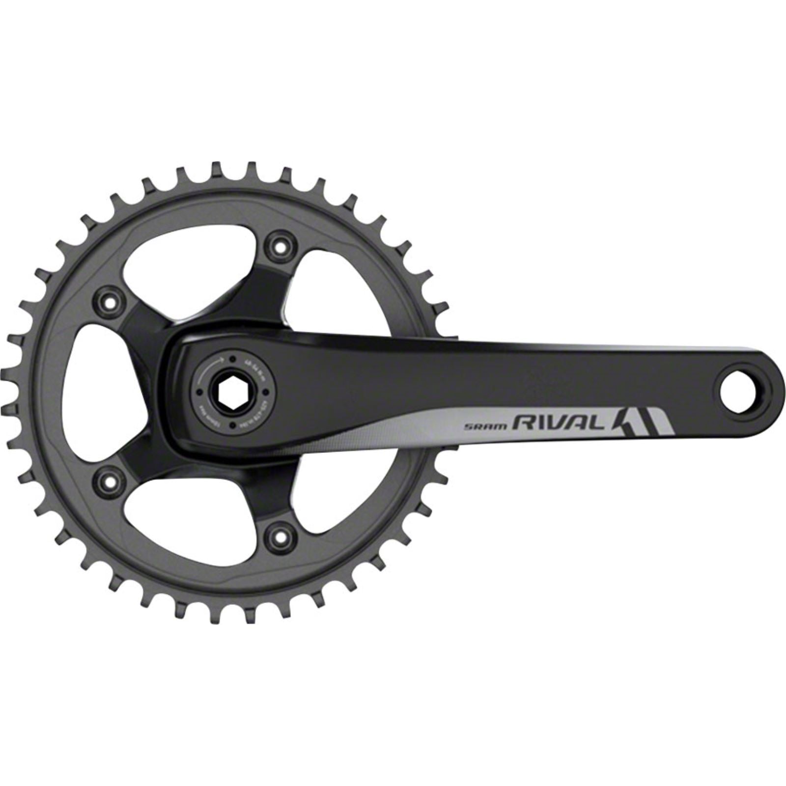 SRAM Rival1 Crankset 175mm - Black [MPN: 00.6118.368.002]_1184242