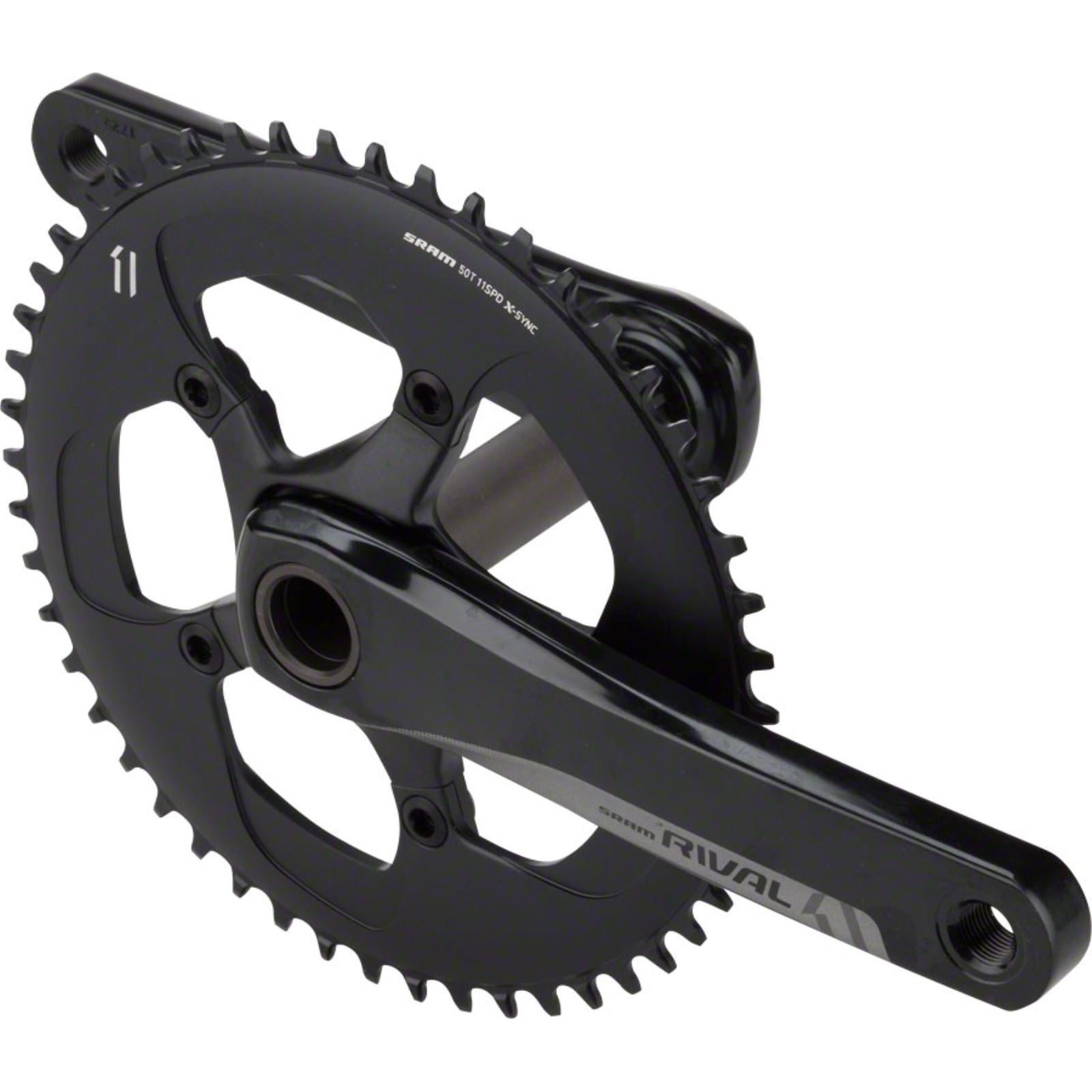 SRAM Rival1 Crankset 172.5mm - Black [MPN: 00.6118.369.001]_1184244