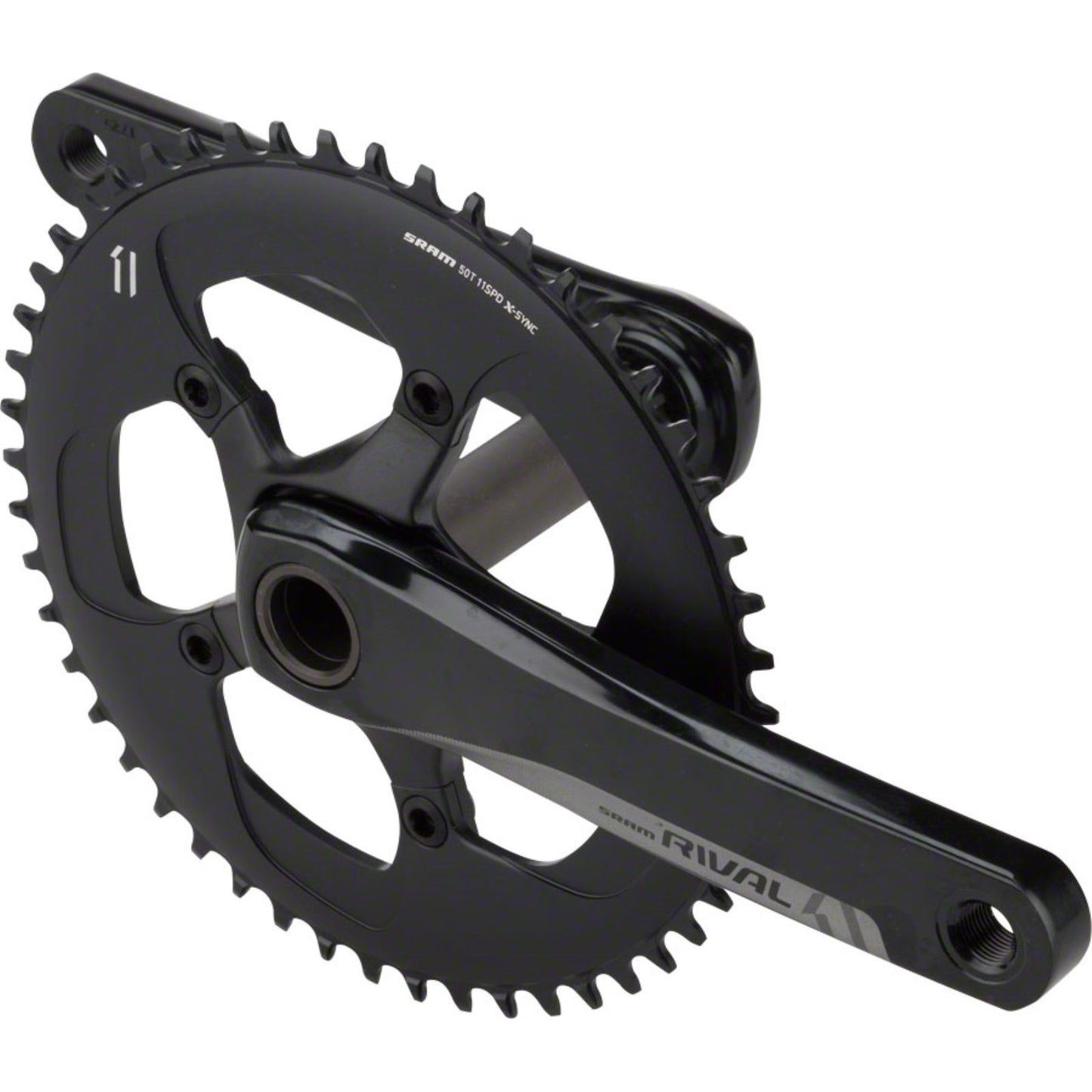 SRAM Rival1 Crankset 175mm - Black [MPN: 00.6118.369.002]_1184246