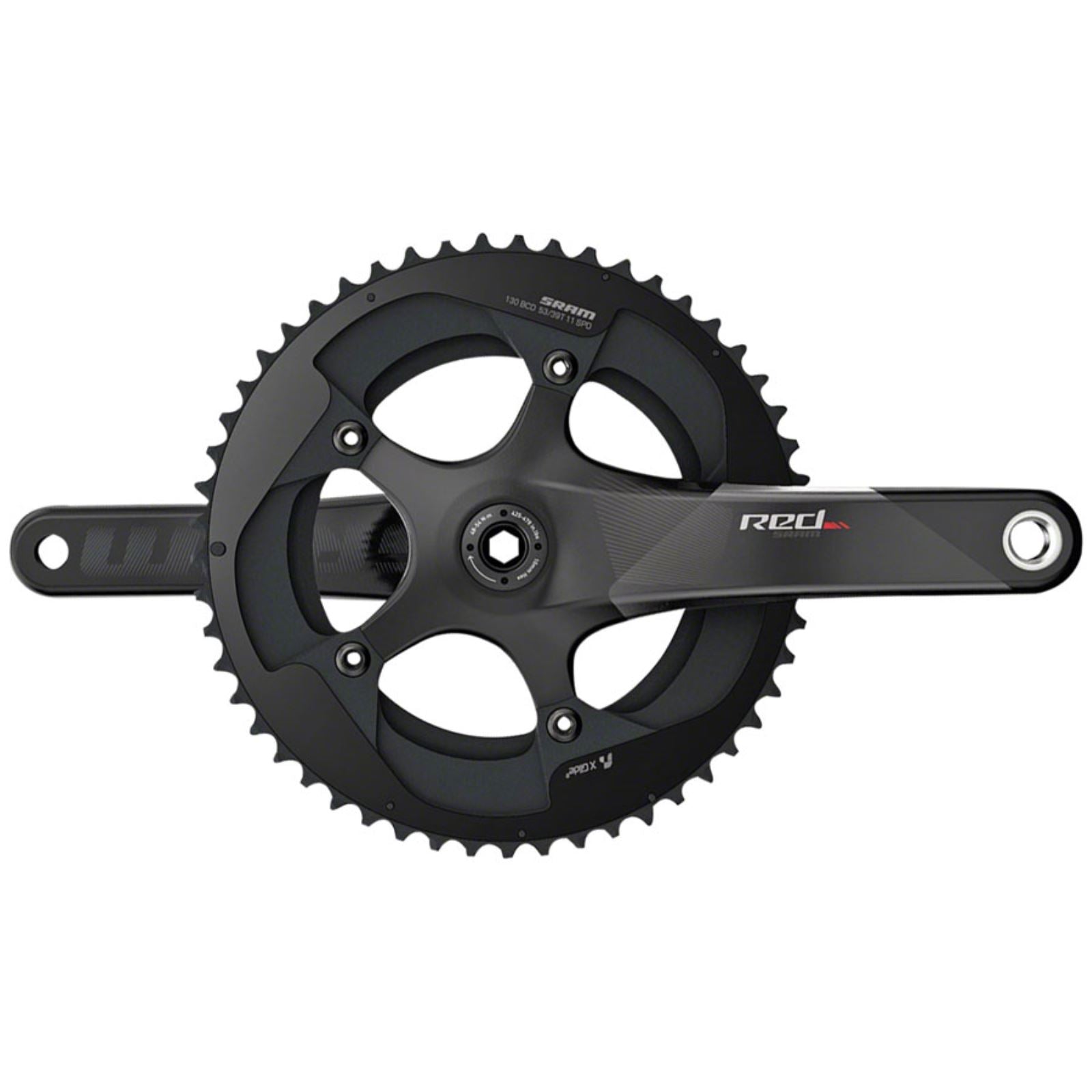 SRAM Red Crankset 172.5 - Carbon - Black [MPN: 00.6118.383.003]_1183725
