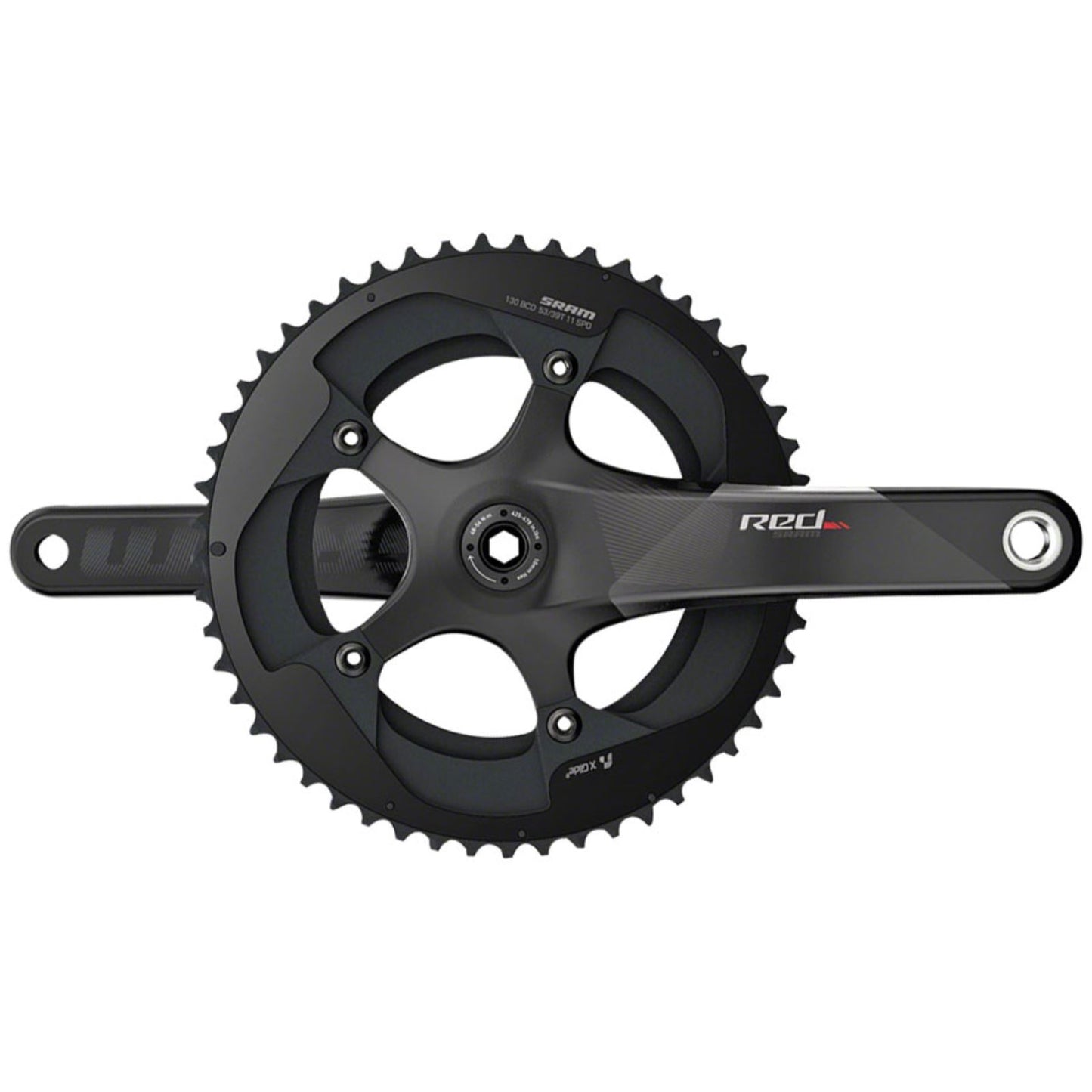 SRAM Red Crankset 172.5 - Carbon - Black [MPN: 00.6118.388.003]_1183743