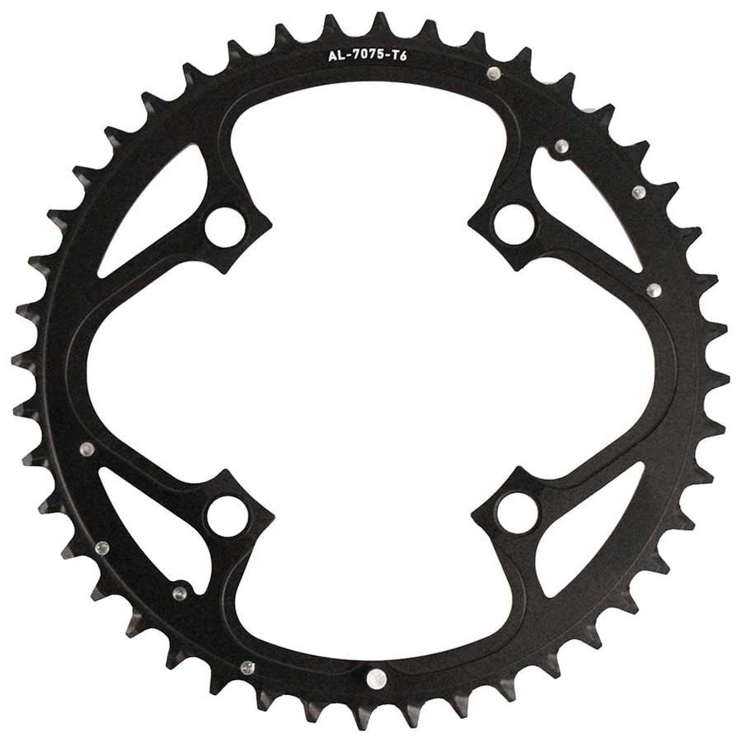 Truvativ Outer Chainring - 44T BCD 104mm - Aluminum - Black [MPN: 11.6215.087.000]_1107051