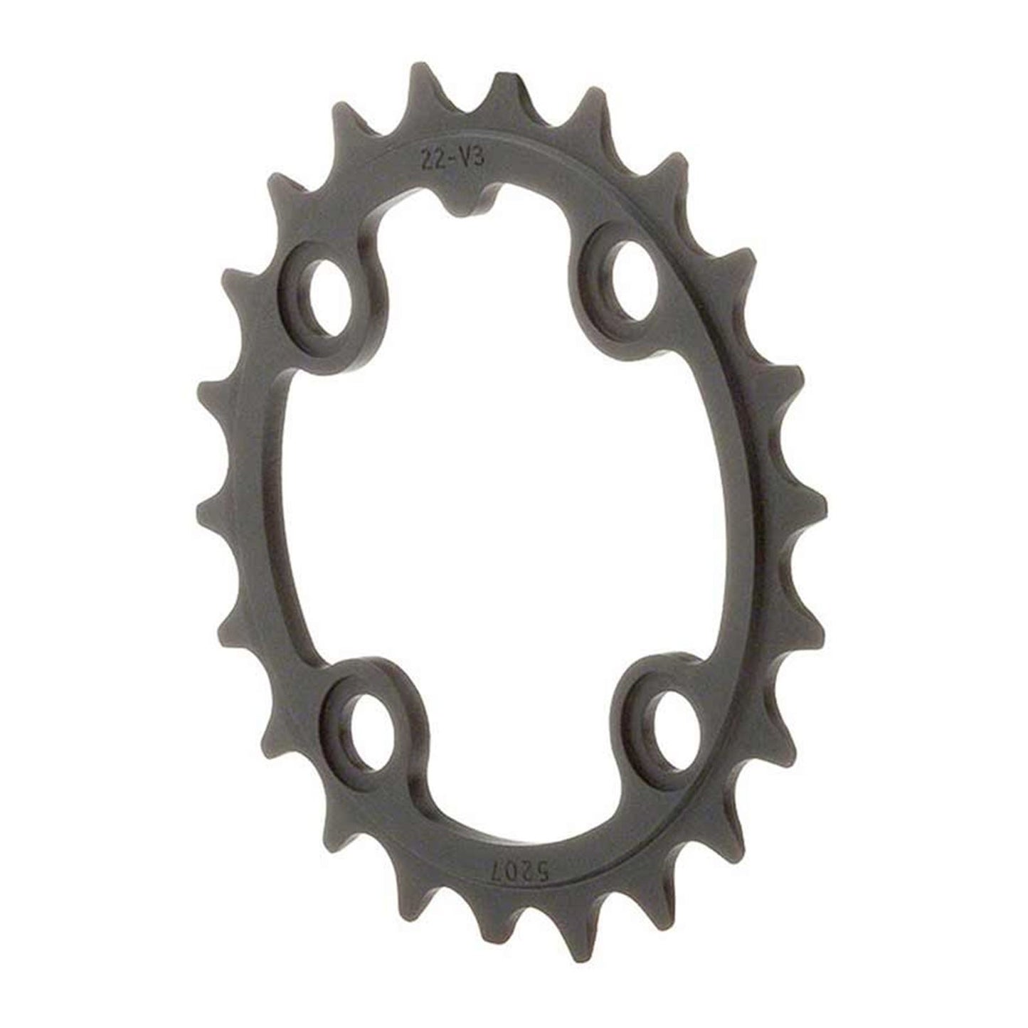 Truvativ Inner Chainring - 22T BCD 64mm - Aluminum - Black [MPN: 11.6215.089.000]_1107114