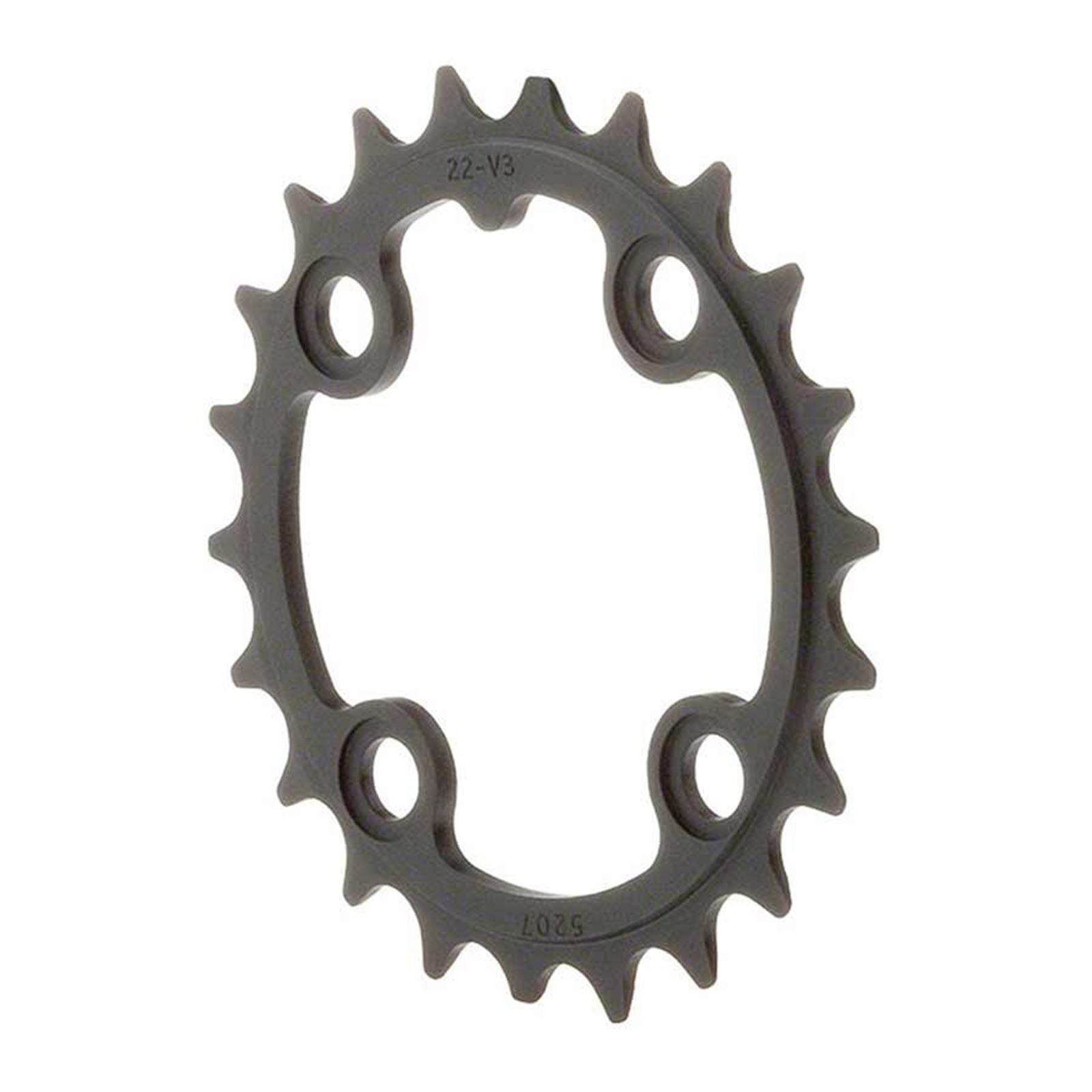 Truvativ Inner Chainring - 22T BCD 64mm - Aluminum - Black [MPN: 11.6215.089.000]_1107114