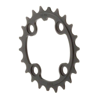 Truvativ Inner Chainring - 22T BCD 64mm - Aluminum - Black [MPN: 11.6215.089.000]_1107114