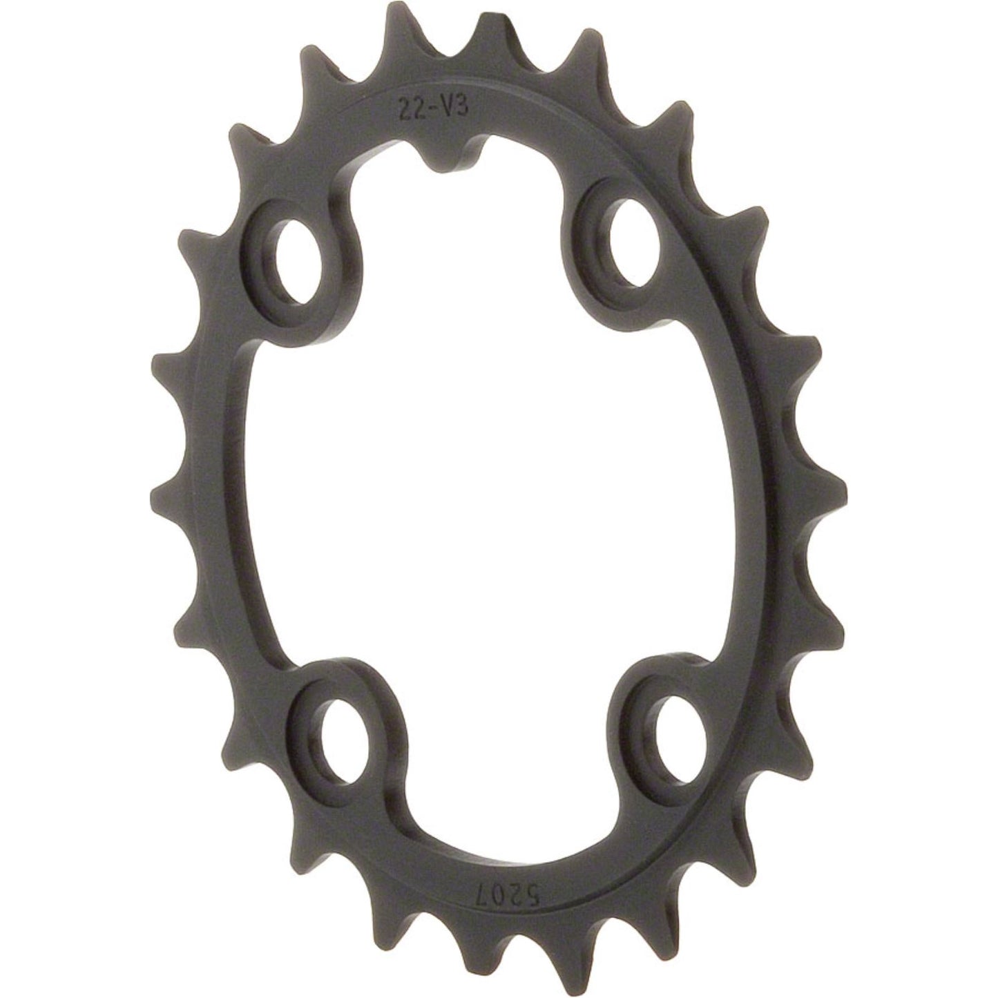 Truvativ Inner Chainring - 22T BCD 64mm - Aluminum - Black [MPN: 11.6215.089.000]_1185891