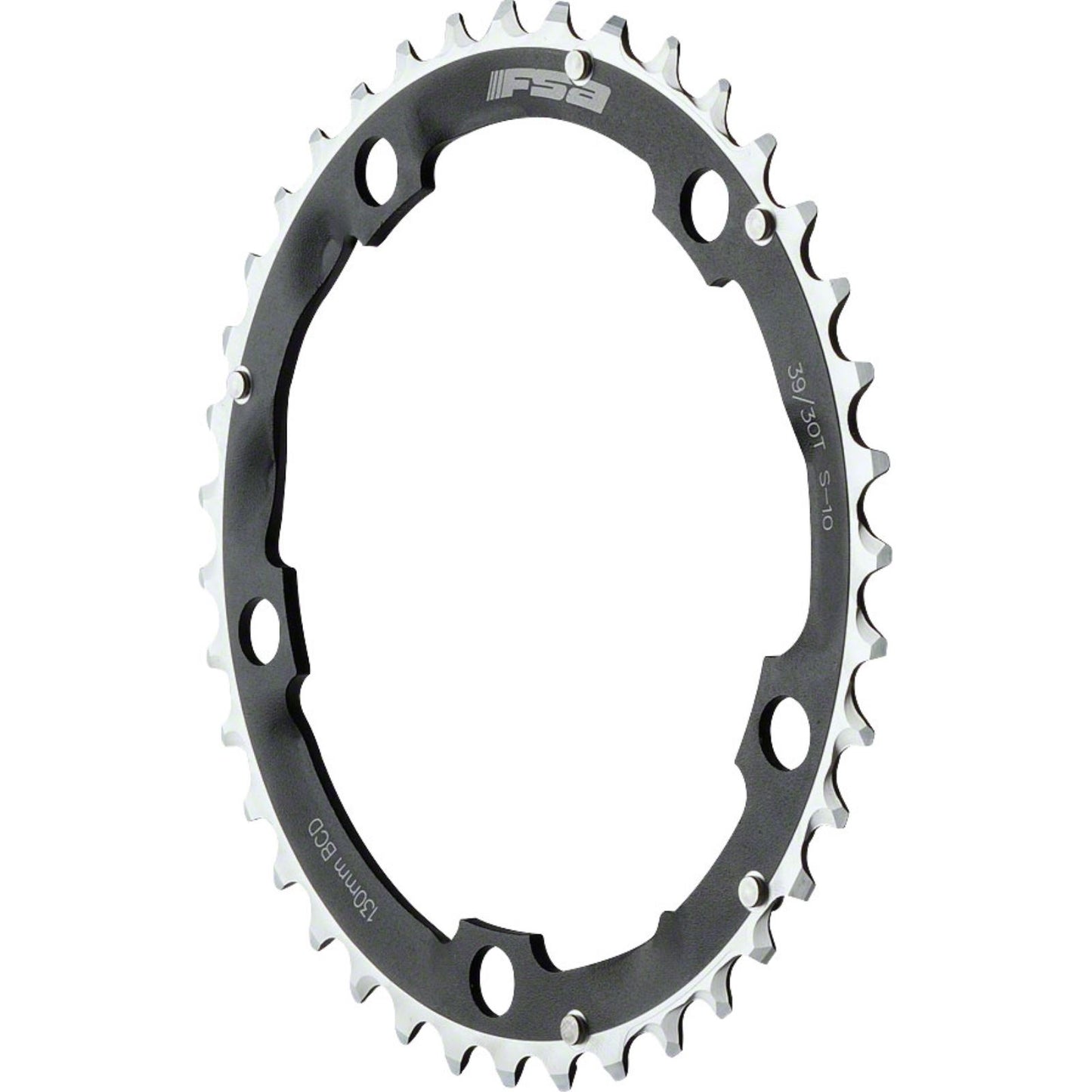 Full Speed Ahead Intérieur Chainring - 39T BCD: 130mm - Aluminum - Black [MPN: 370-0239]_1185742
