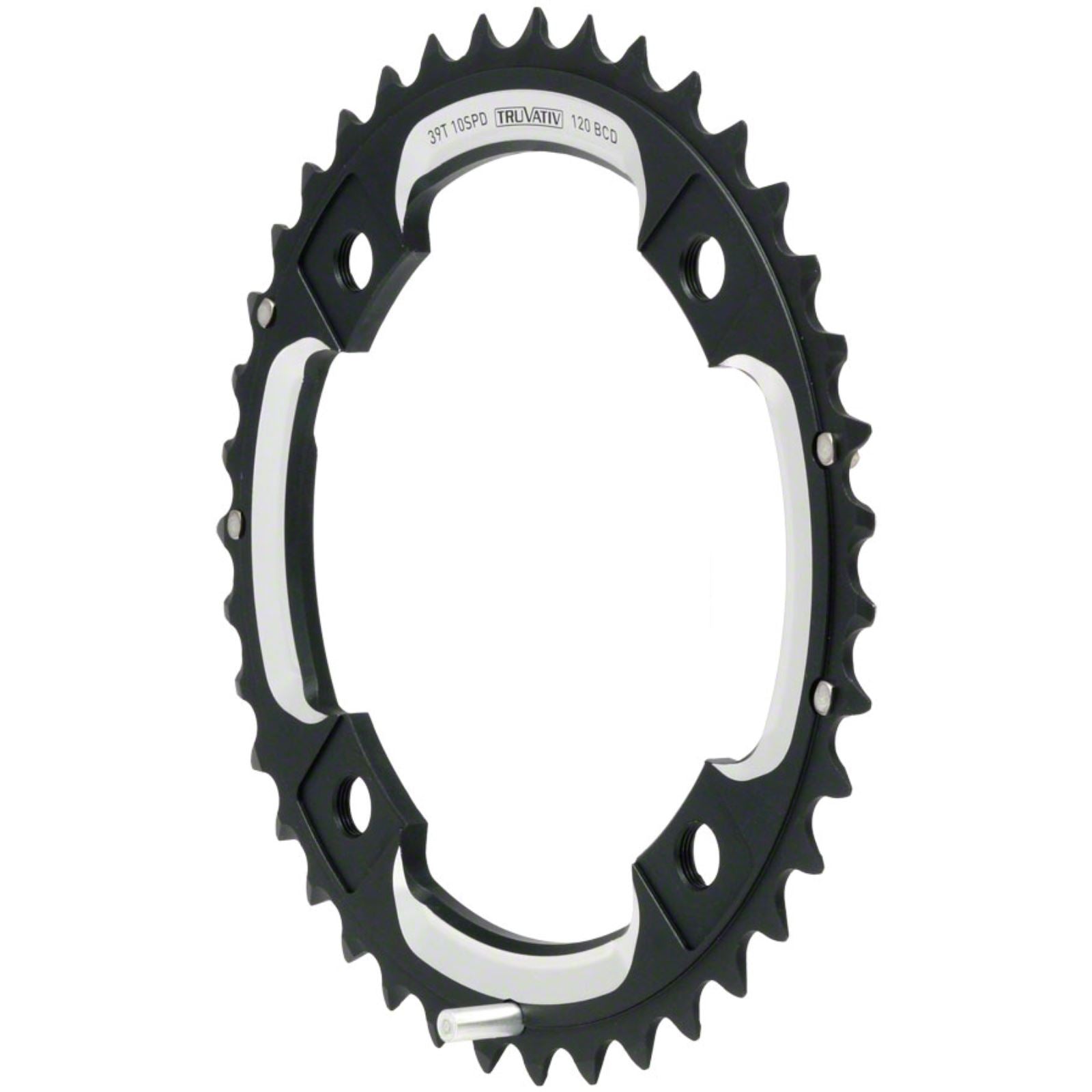 SRAM Outer Chainring - 39T BCD 120mm - Aluminum - Black  [MPN: 11.6215.188.260]_1185914