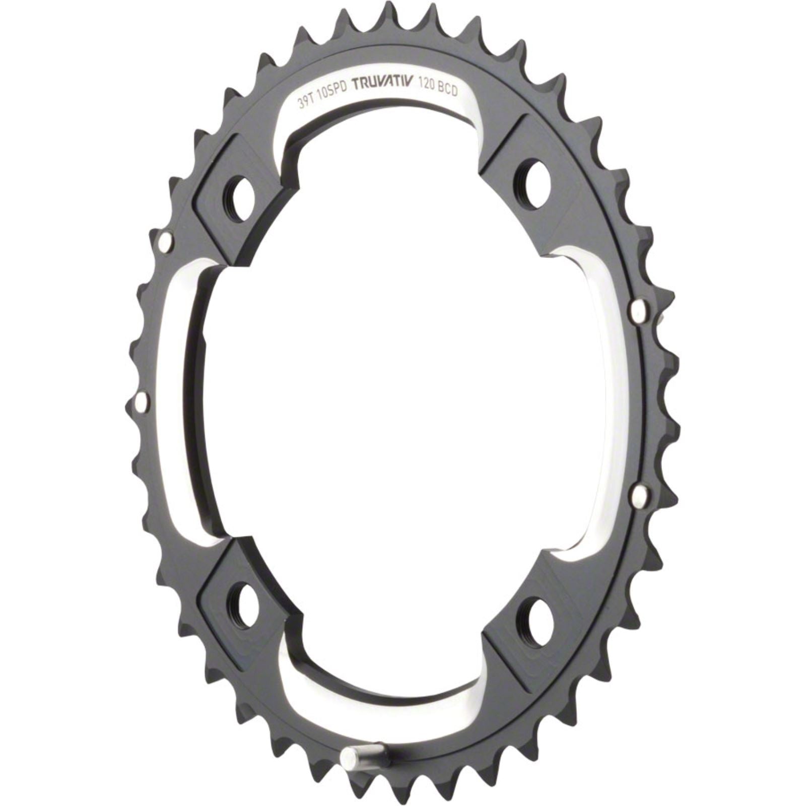 SRAM Outer Chainring - 39T BCD 120mm - Aluminum - Black [MPN: 11.6215.188.270]_1185919