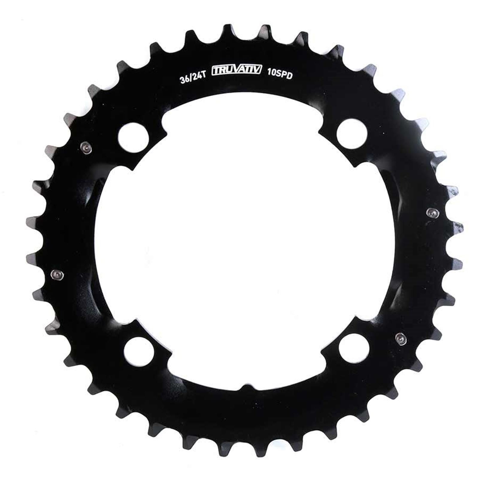 SRAM Outer Chainring - 36T BCD 104mm - Aluminum - Black [MPN: 11.6215.188.320]_1107088