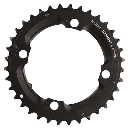 SRAM Middle Chainring - 36T BCD 104mm - Aluminum - Black   [MPN: 11.6215.188.410]_1107094