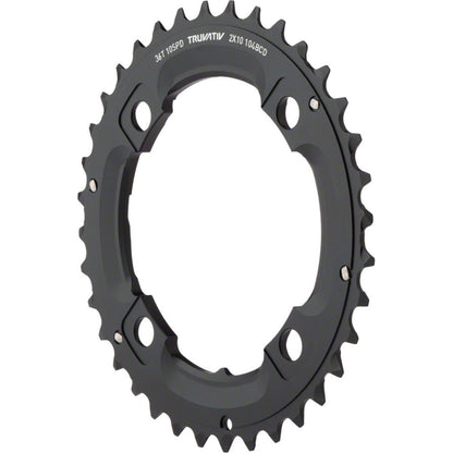 SRAM Middle Chainring - 36T BCD 104mm - Aluminum - Black   [MPN: 11.6215.188.410]_1185897