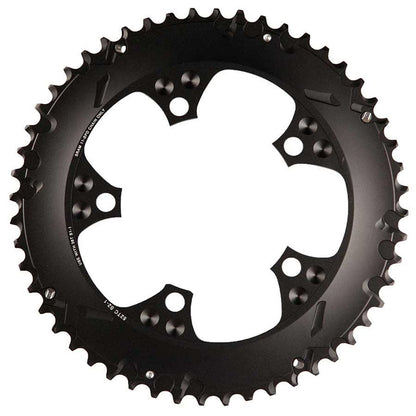 SRAM 52 Tooth 11-Speed 110mm BCD Yaw Chainring Black with Silver Trim [MPN: 11.6218.016.000]_1107171
