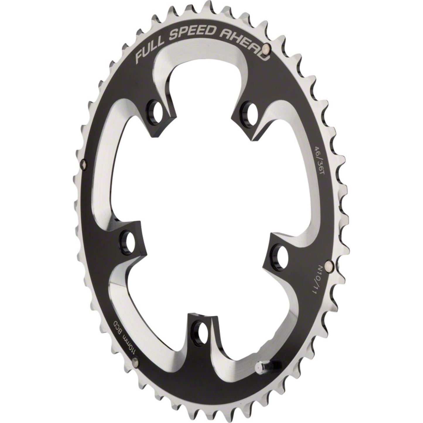 Full Speed Ahead Super Road Outer Chainring 50T - 10/11sp. - BCD: 110mm - 5 Bolts   [MPN: 371-0250A]_1186197