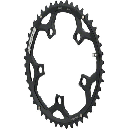 Full Speed Ahead Outer Chainring - 46T BCD: 110mm - Aluminum - Black [MPN: 371-0246D]_1219403