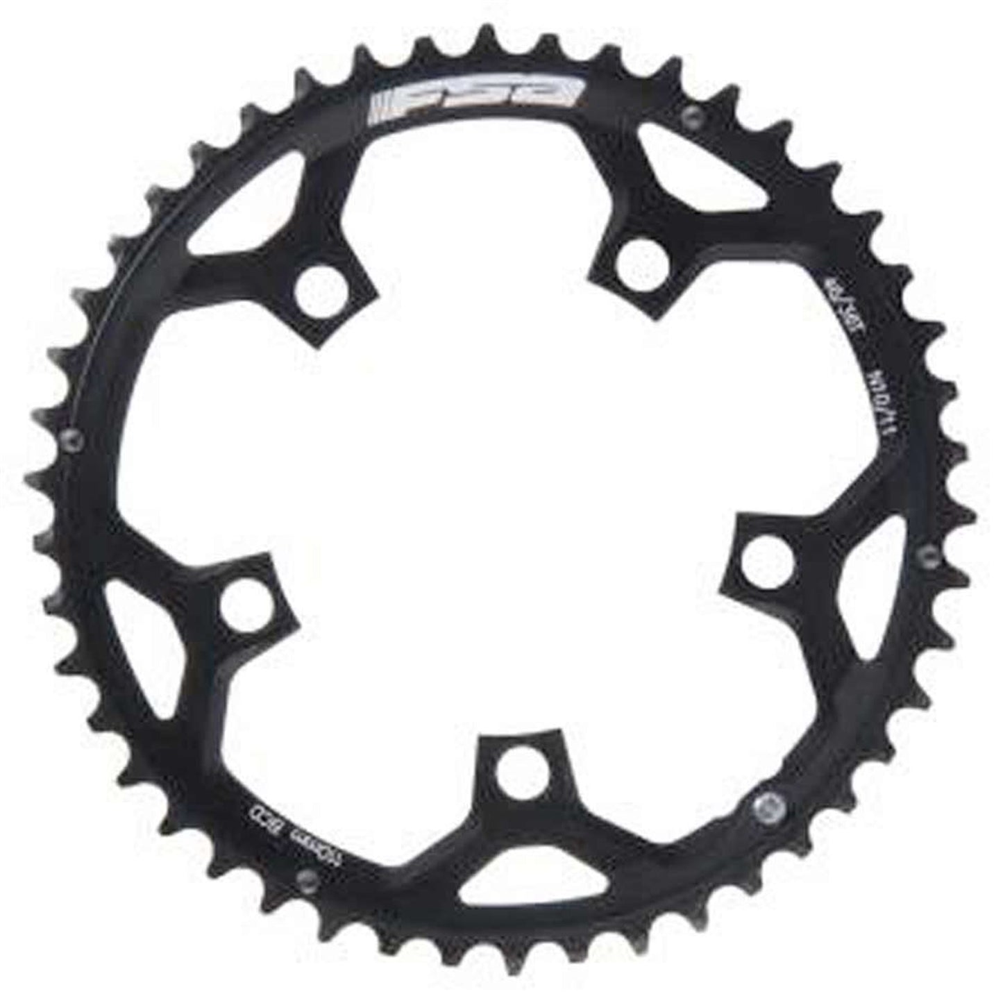 Full Speed Ahead Outer Chainring - 53T BCD: 130mm - Aluminum - Black [MPN: 371-0153E]_1107153