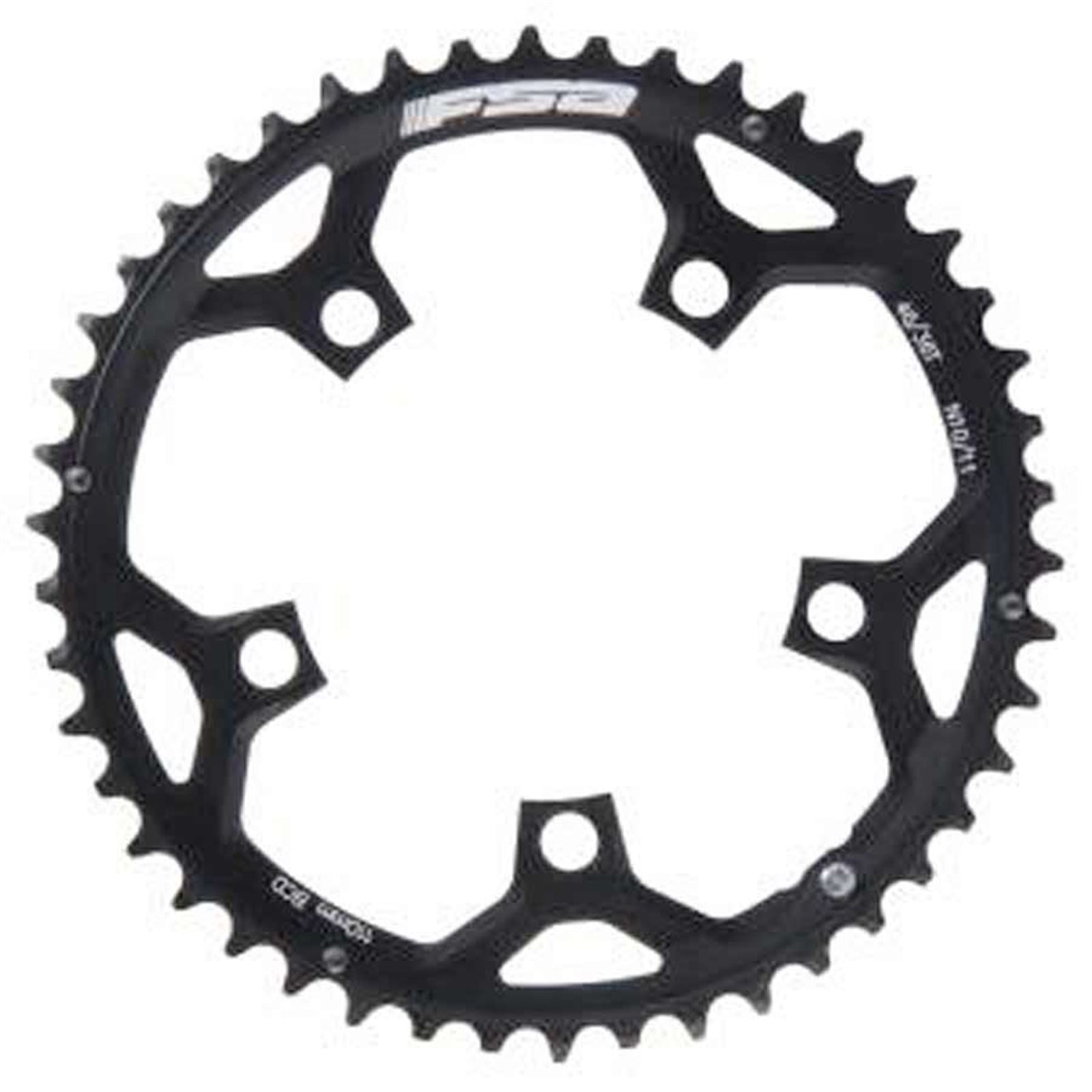 Full Speed Ahead Outer Chainring - 53T BCD: 130mm - Aluminum - Black [MPN: 371-0153E]_1107153
