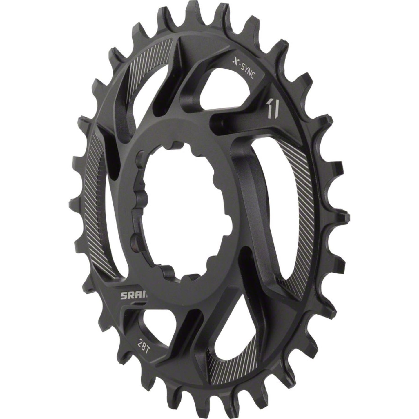 SRAM X-Sync 28T Direct Mount Chainring - Aluminum - Black [MPN: 11.6218.018.007]_1184202