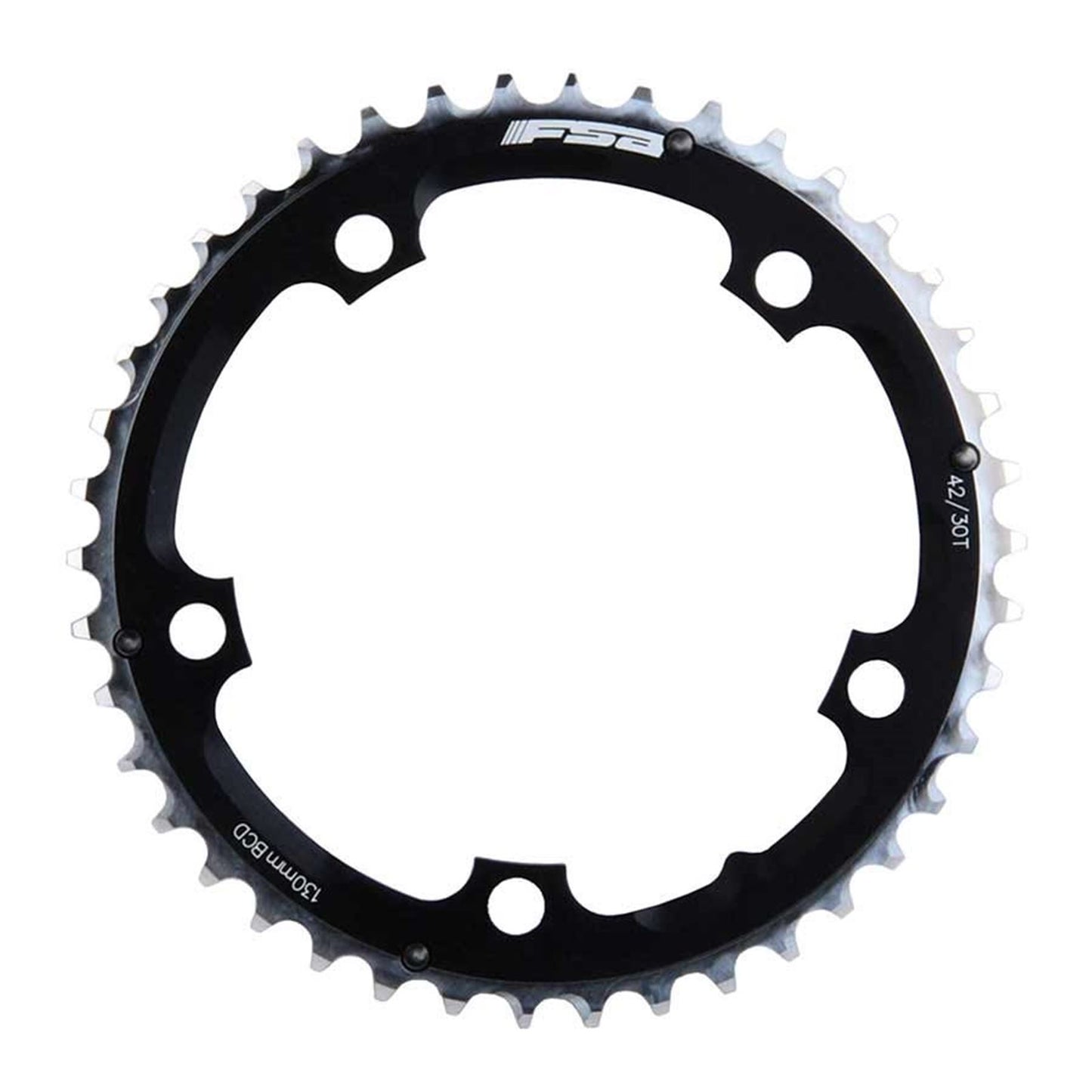 Full Speed Ahead Pro Road Triple 42T Middle Chainring - Aluminum - Black [MPN: 370-0242]_1107139