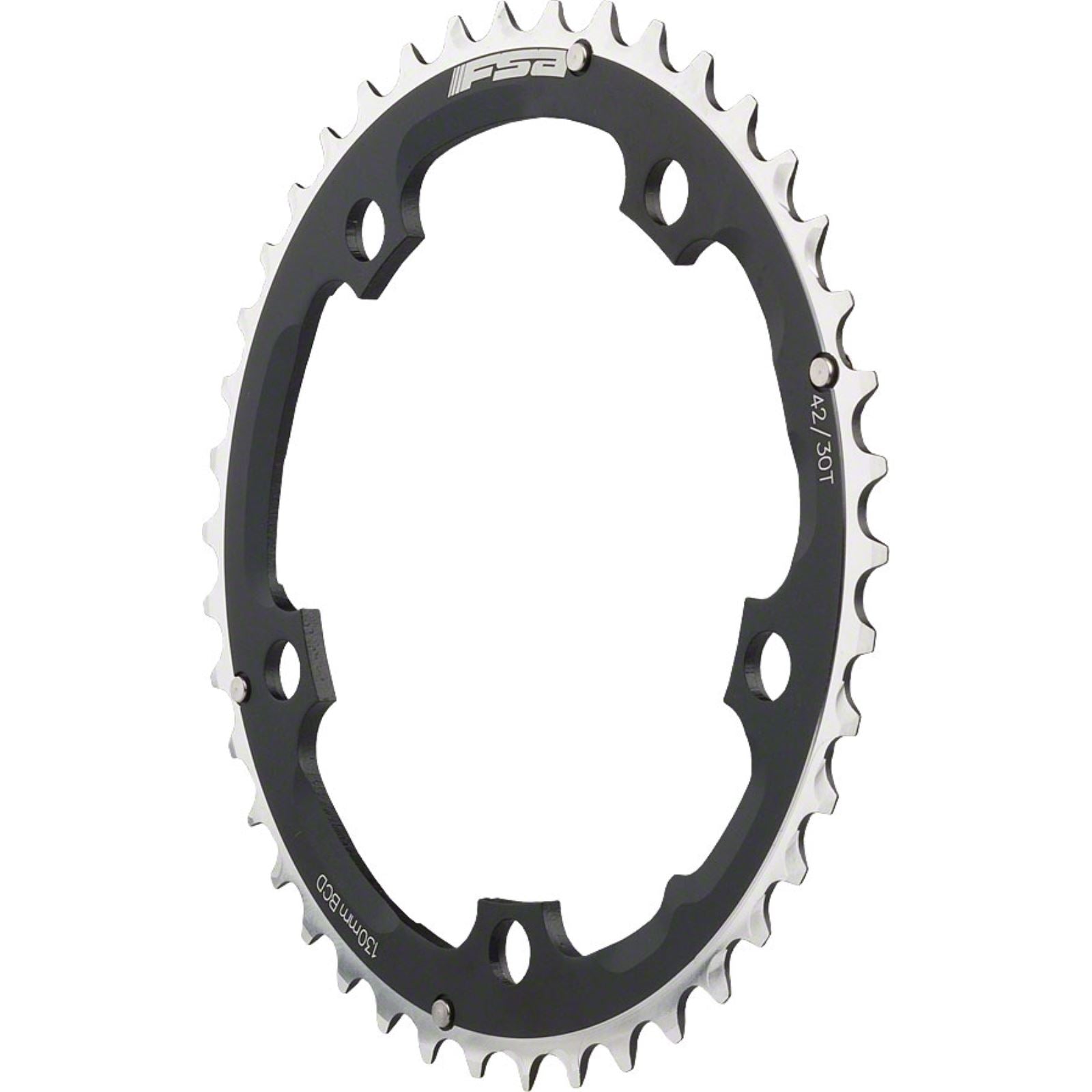Full Speed Ahead Pro Road Triple 42T Middle Chainring - Aluminum - Black [MPN: 370-0242]_1186134