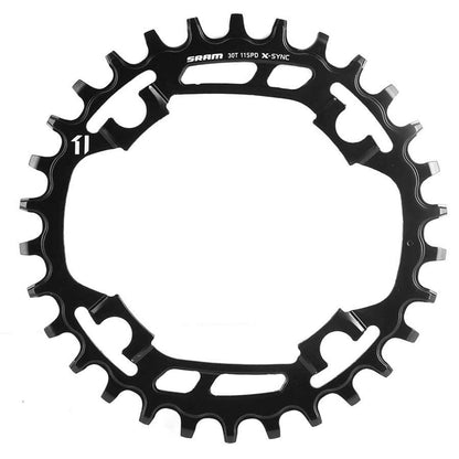 SRAM X-Sync 30T BCD: 94mm Single Chainring - Steel - Black [MPN: 11.6218.026.000]_1107140