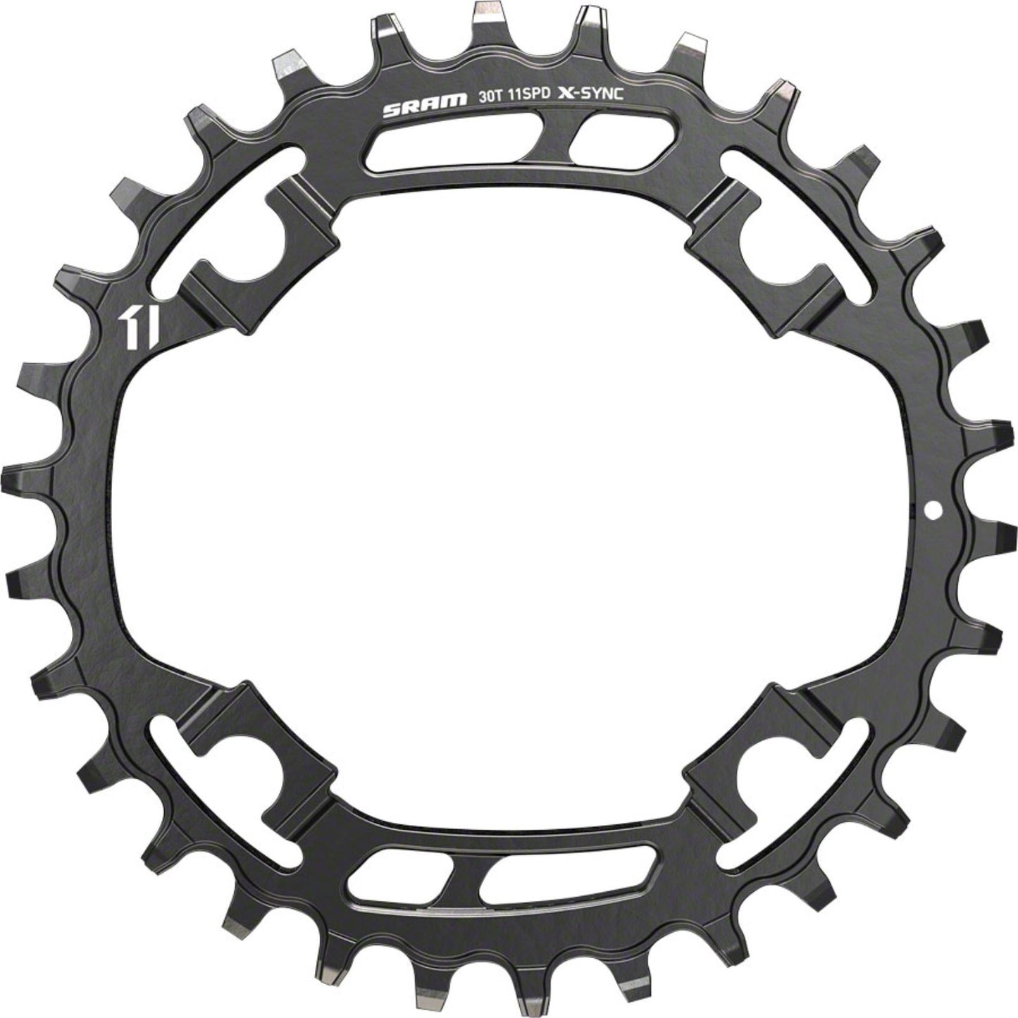 SRAM X-Sync 30T BCD: 94mm Single Chainring - Steel - Black [MPN: 11.6218.026.000]_1184217