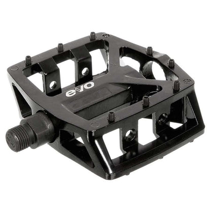 EVO Freefall DX Platform Bike Pedals - Removable Pins - Black - Pair [MPN: LU-A18A]_1107214