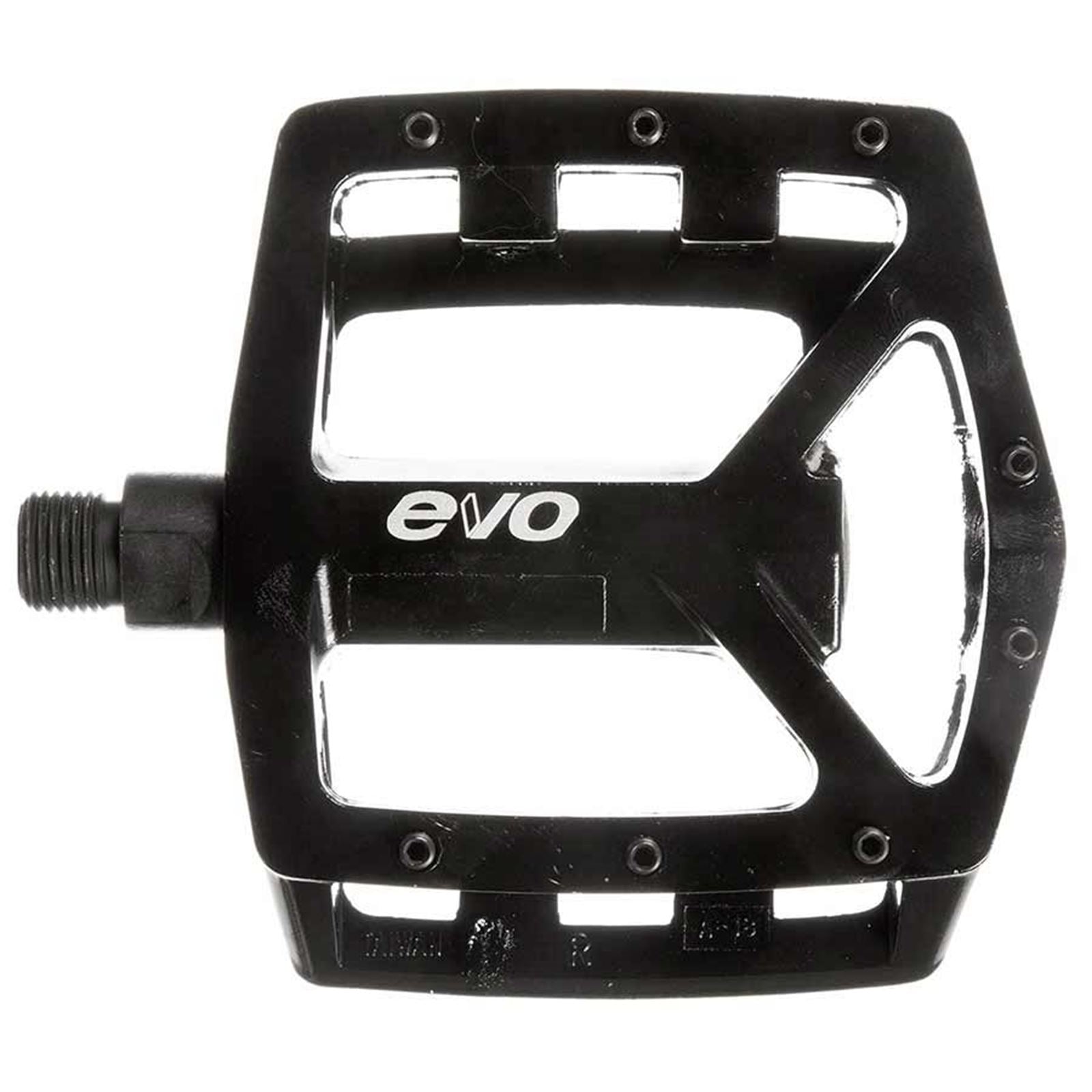 EVO Freefall DX Platform Bike Pedals - Removable Pins - Black - Pair [MPN: LU-A18A]_1107215