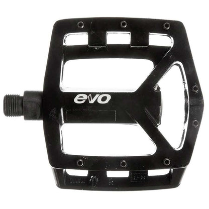 EVO Freefall DX Platform Bike Pedals - Removable Pins - Black - Pair [MPN: LU-A18A]_1107215