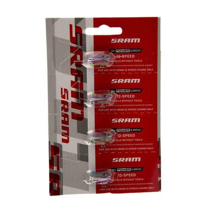 SRAM Powerlock 12sp Chain Connector - Rainbow - Card of 4 [MPN: 00.2518.027.003]_1107311