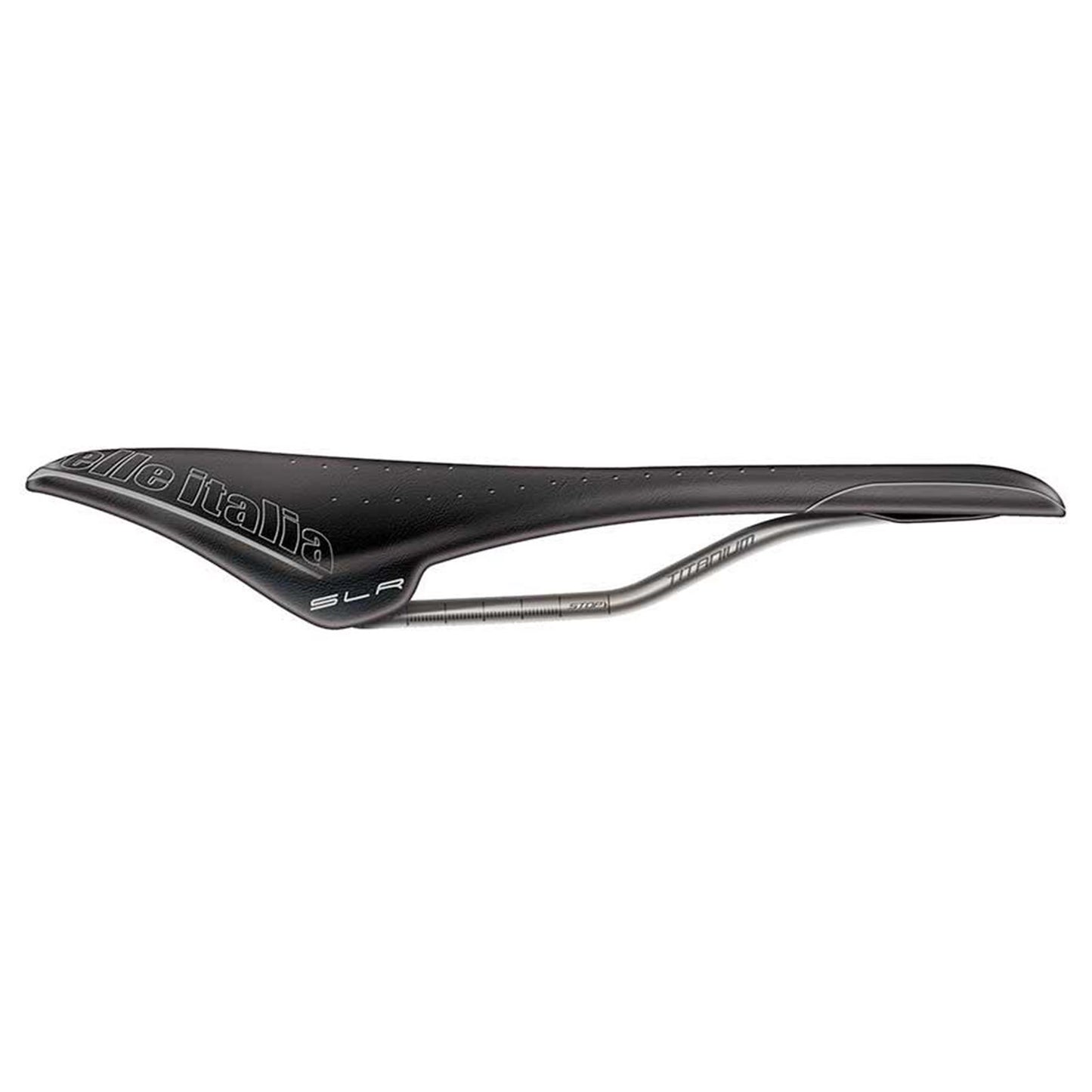 Selle Italia SLR Superflow Bike Saddle 275 x 145mm - Black 041A145JQA001_1107288