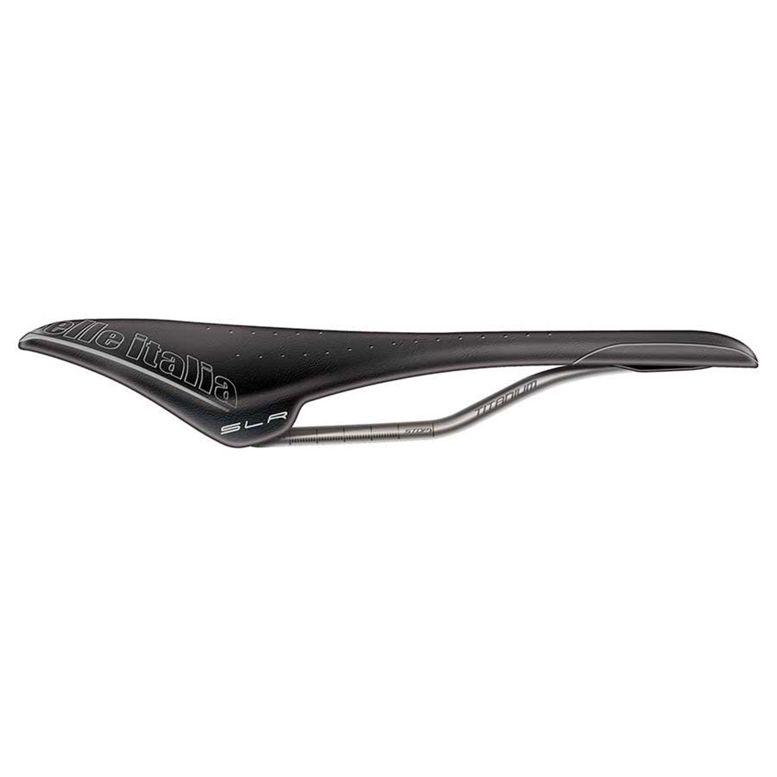 Selle Italia SLR Superflow Bike Saddle 275 x 145mm - Black 041A145JQA001_1107288