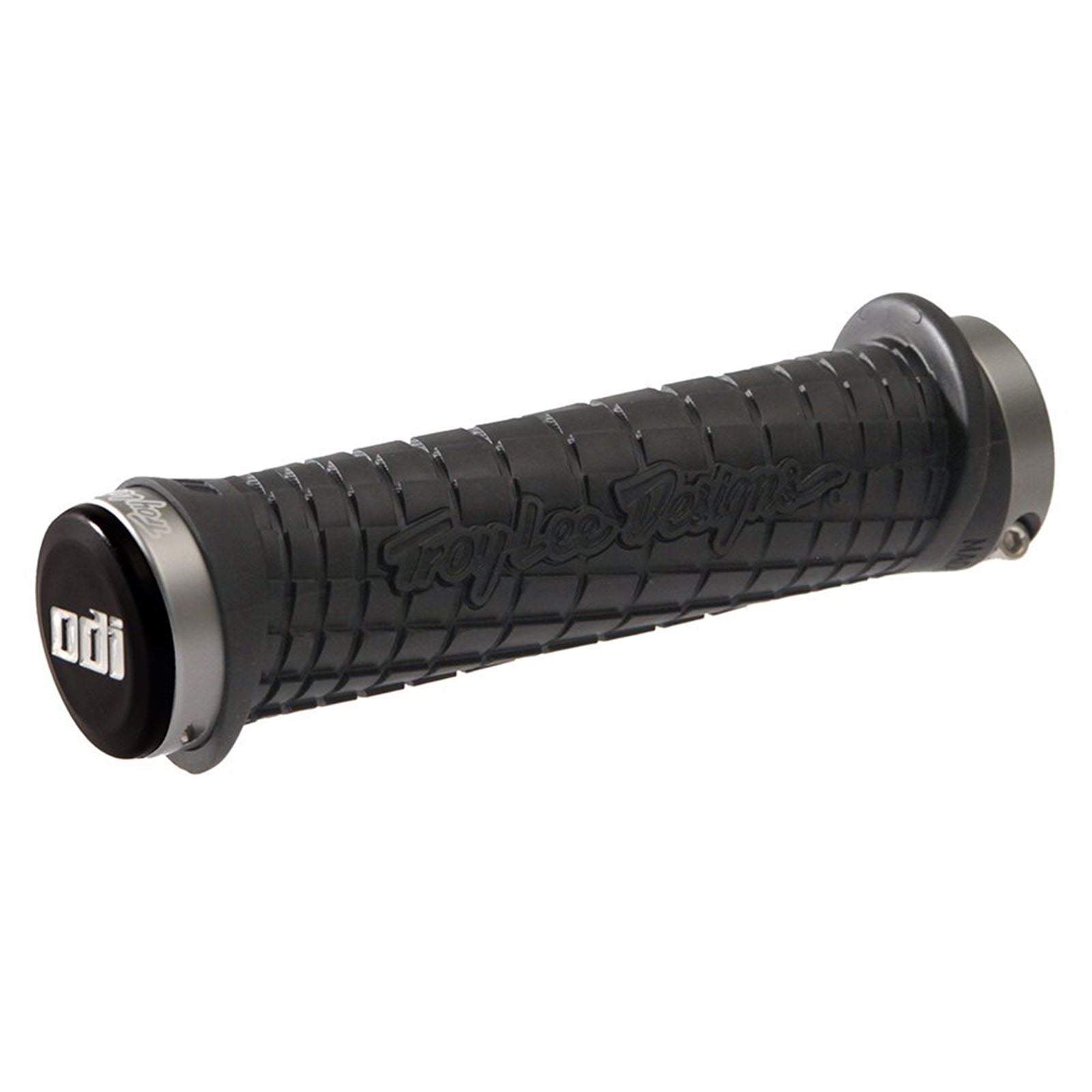 ODI Troy Lee Design Grips 130mm - Black/Gray - Set [MPN: D30TLB-G]_1107490