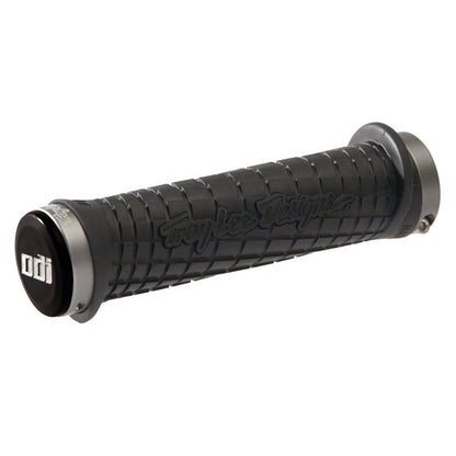 ODI Troy Lee Design Grips 130mm - Black/Gray - Set [MPN: D30TLB-G]_1107490