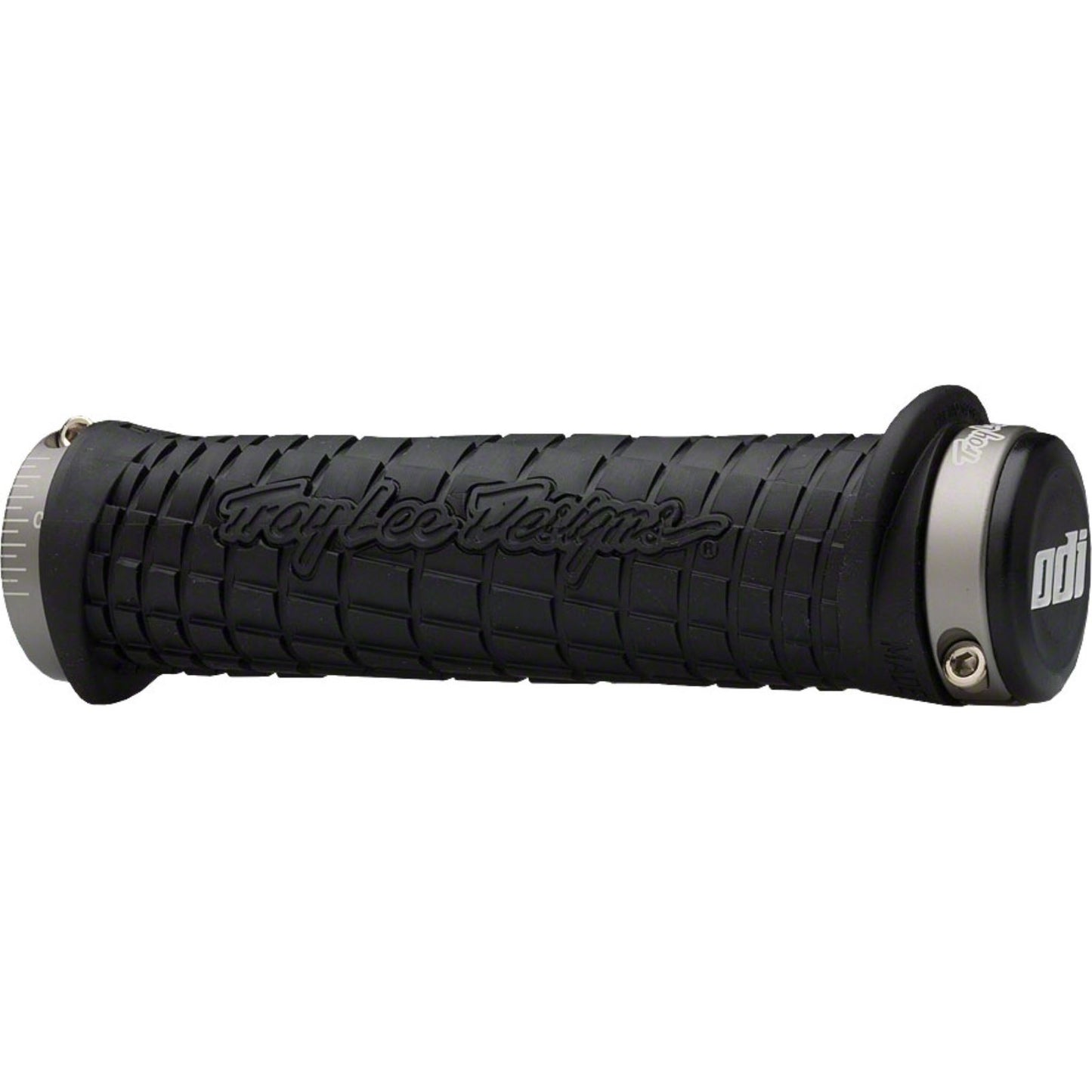 ODI Troy Lee Design Grips 130mm - Black/Gray - Set [MPN: D30TLB-G]_1193049