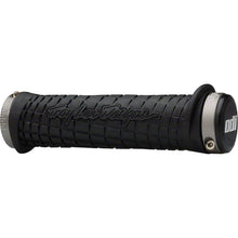ODI Troy Lee Design Grips 130mm - Black/Gray - Set [MPN: D30TLB-G]_1193049
