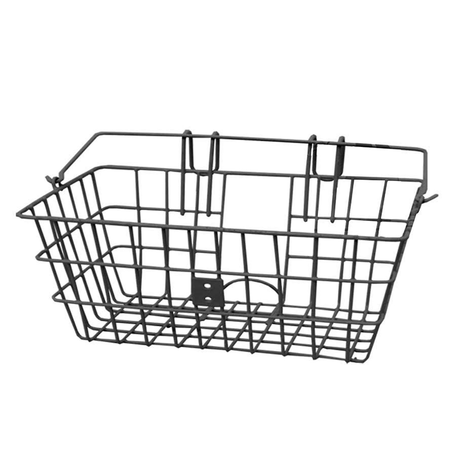 EVO E-Cargo Lift Off Classic Bike Basket - Black HT-119 BK_1107660