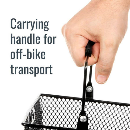 EVO E-Cargo Lift Off Mesh Bike Basket - Black HT-117-1 BK_1107666