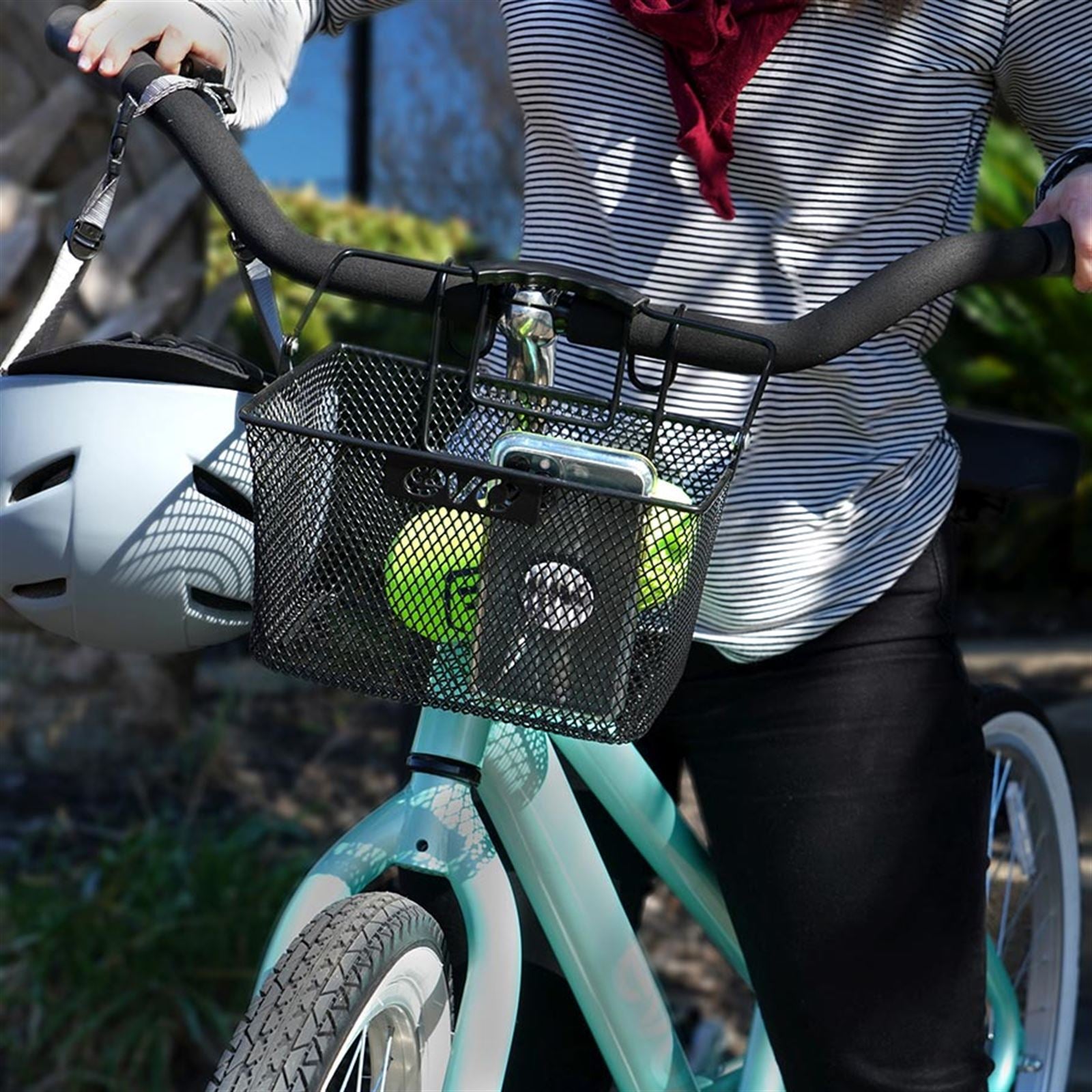 EVO E-Cargo Lift Off Mesh Bike Basket - Black HT-117-1 BK_1107667