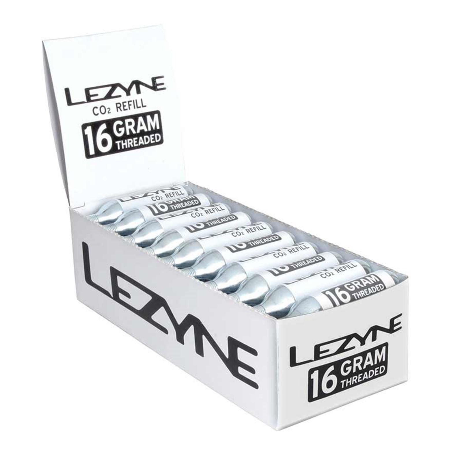 Lezyne CO² Cartridges Threaded - 25g - 30 units [MPN: 1-C2-CRTDG-V225]_1107738
